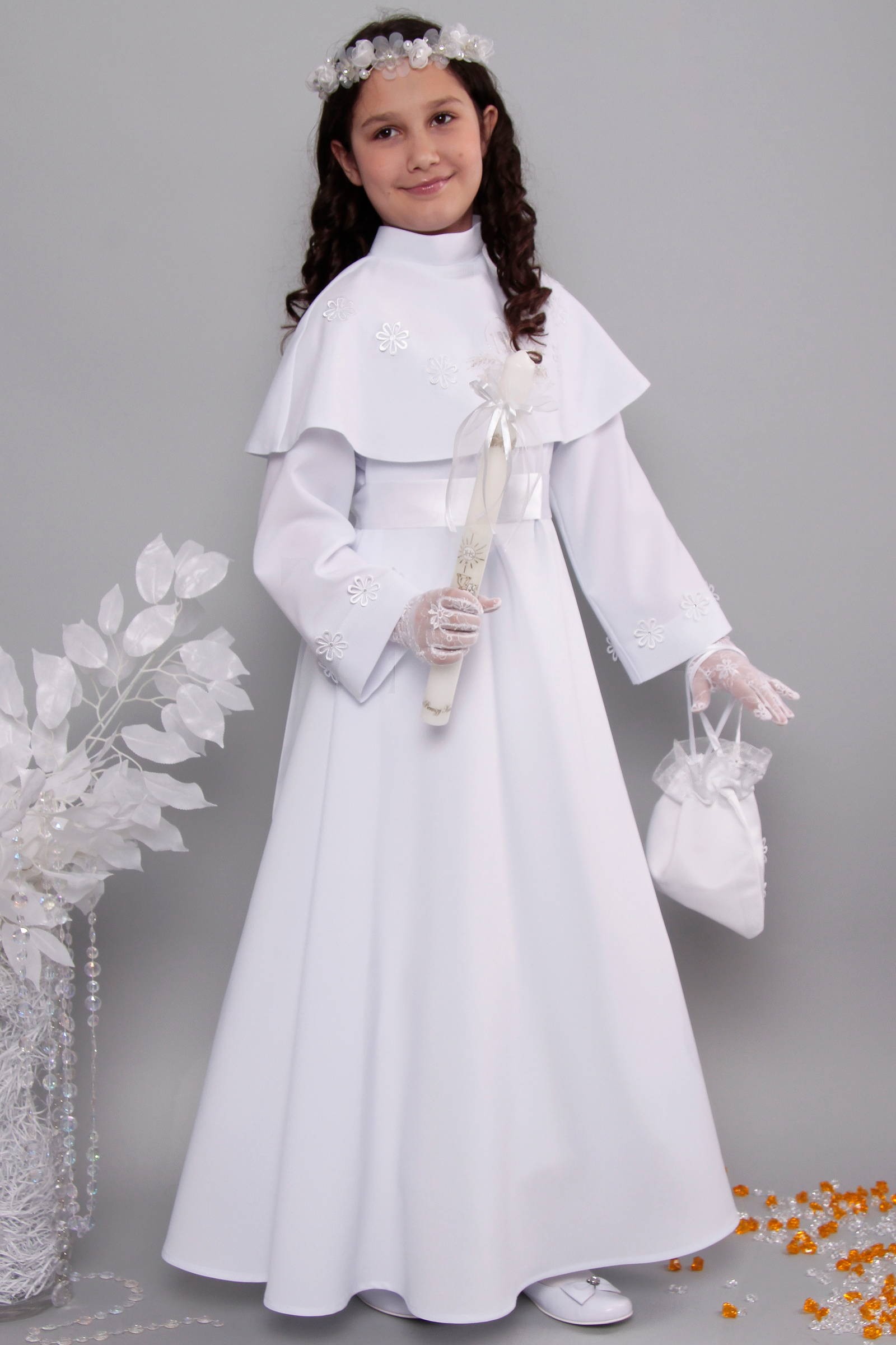 Kommunion albe 19/UK-RS - obraz 4