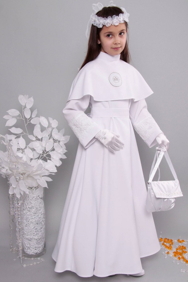 Kommunion albe mit guipure 6/UK-RS3 - obraz 2