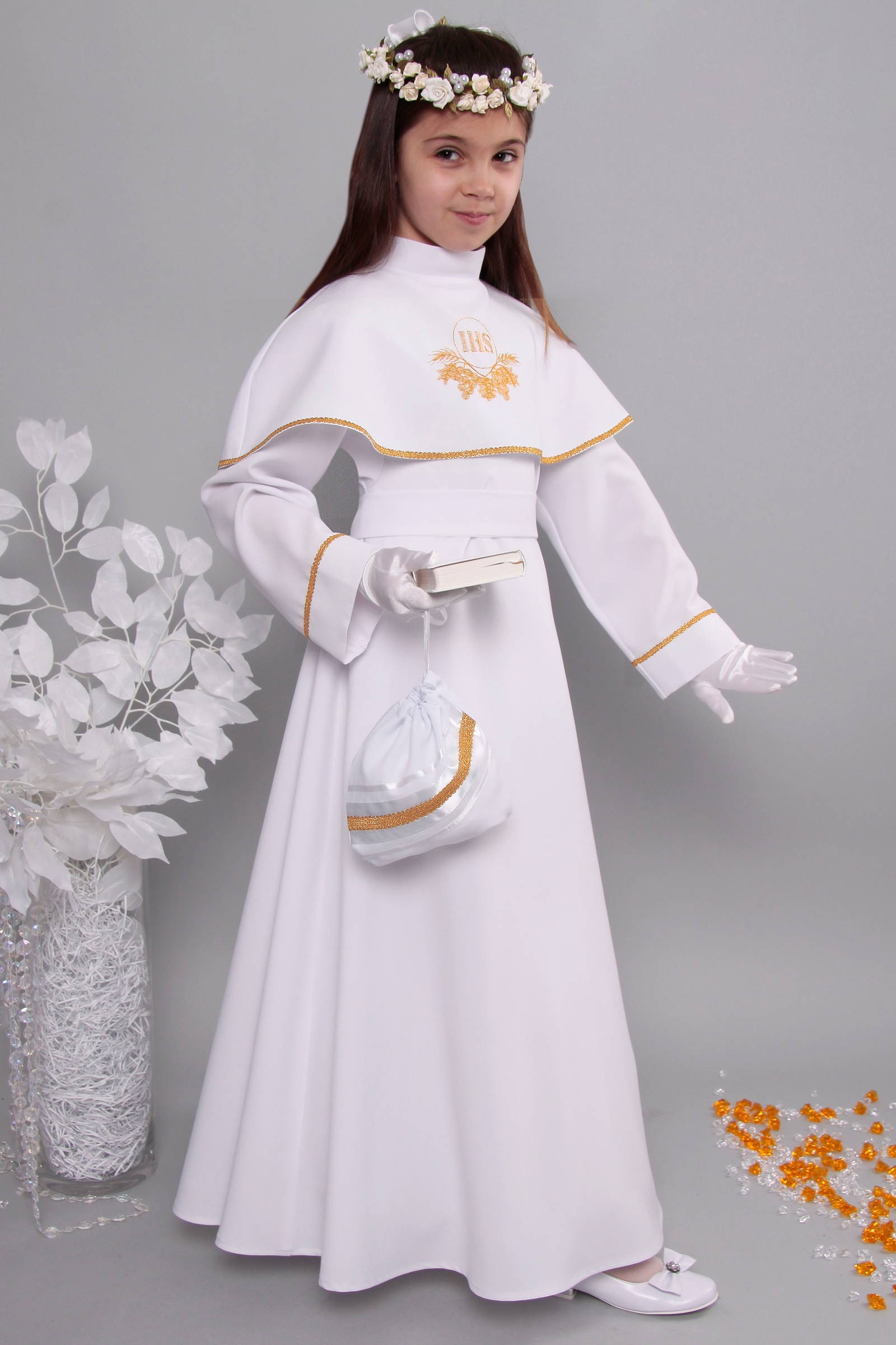 Kommunion albe 22/UK-RS - obraz 4