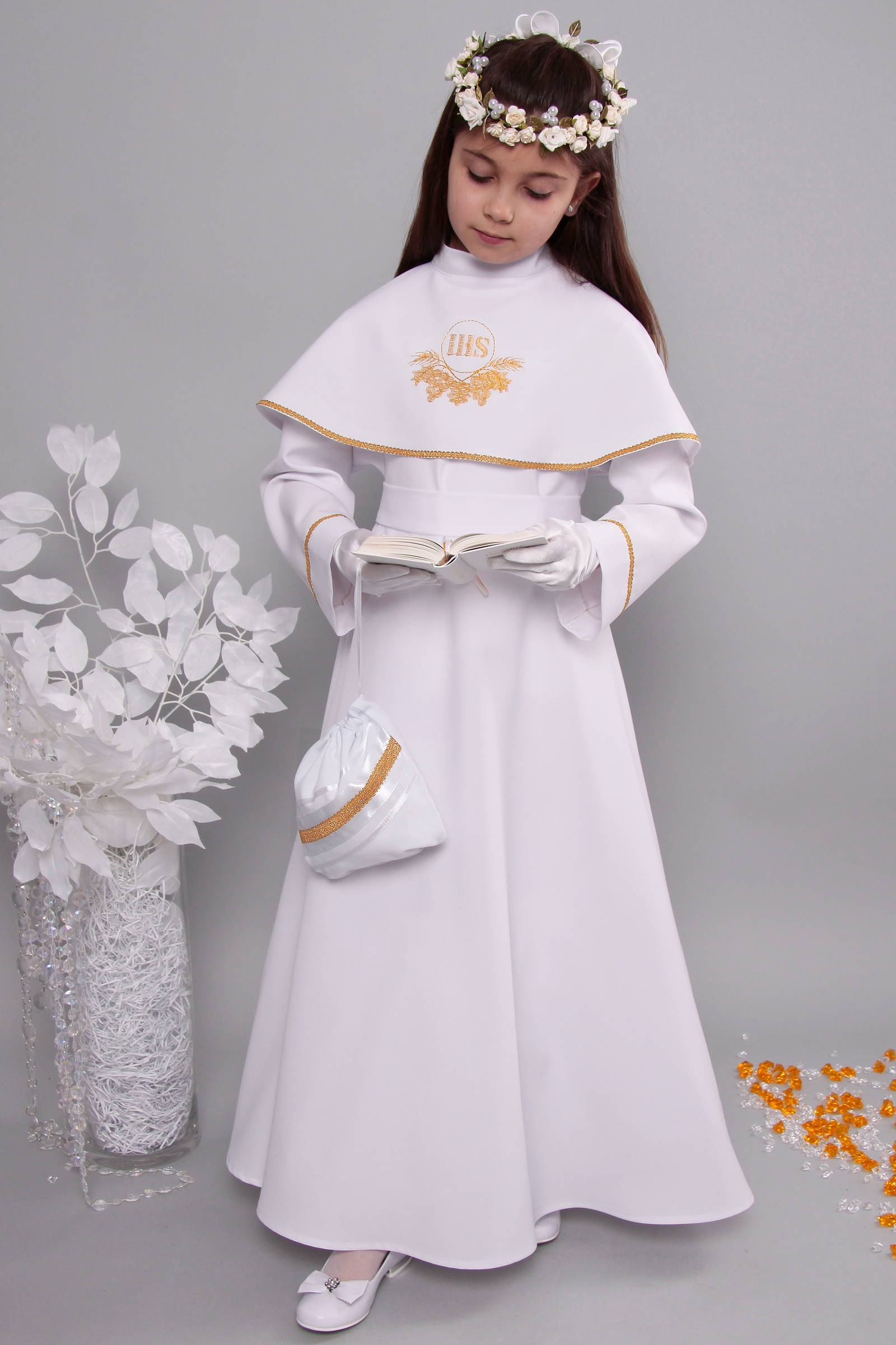 Kommunion albe 22/UK-RS - obraz 5