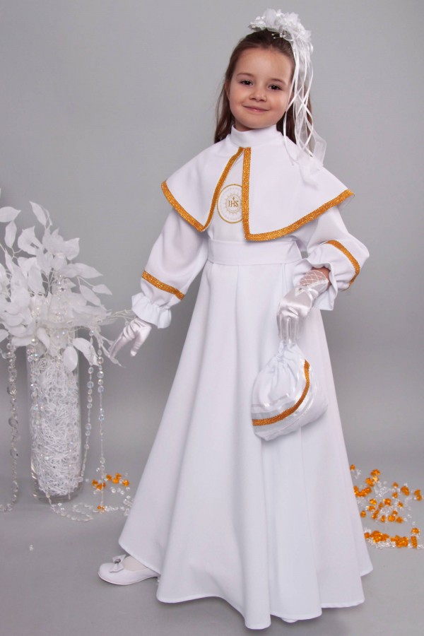 Kommunion albe 16/UK-RS - obraz 5