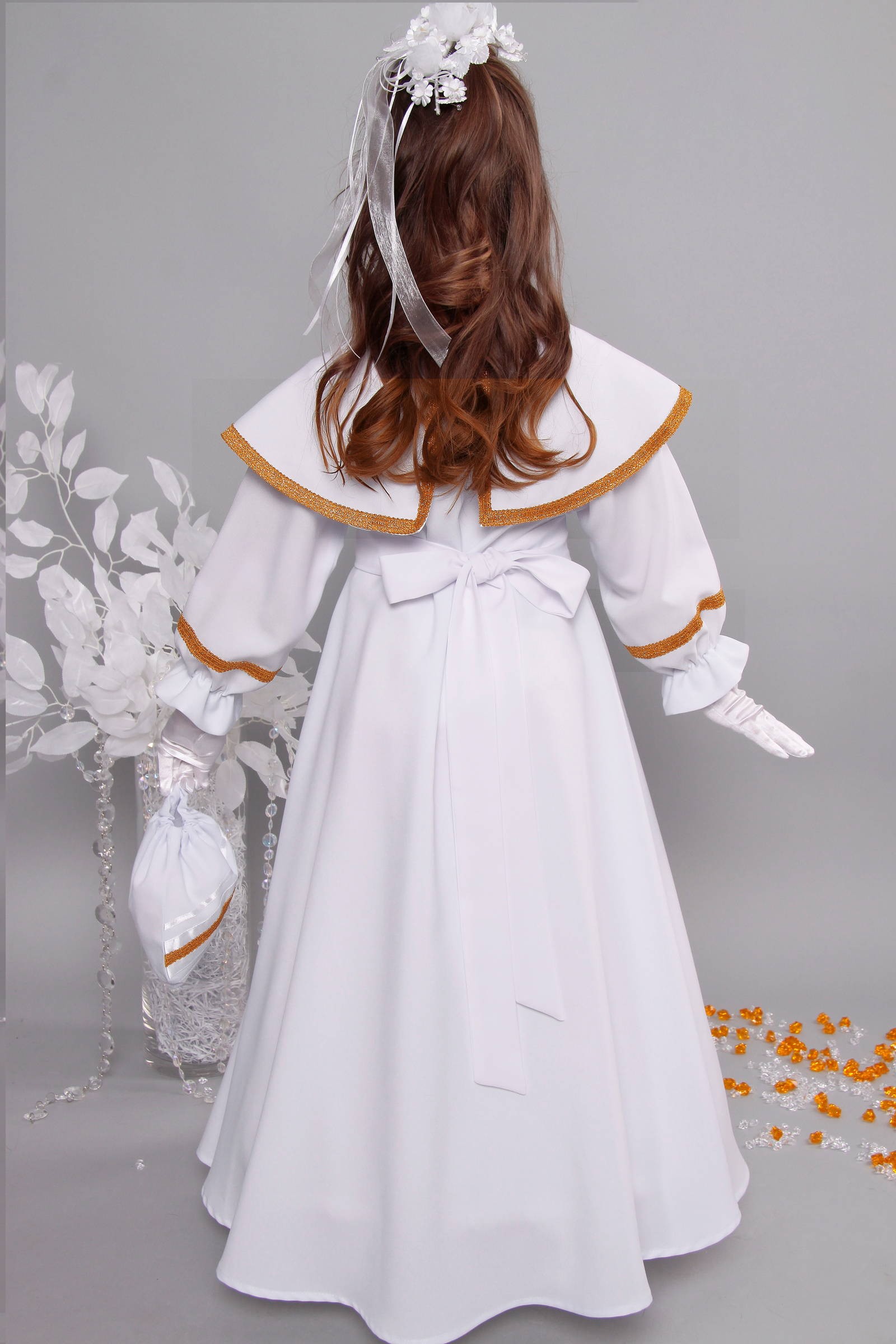 Kommunion albe 16/UK-RS - obraz 6