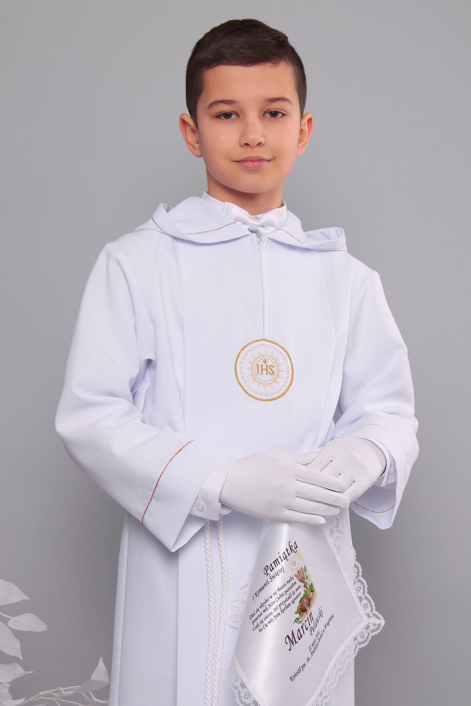 Kommunion albe 10/UK-K - obraz 0