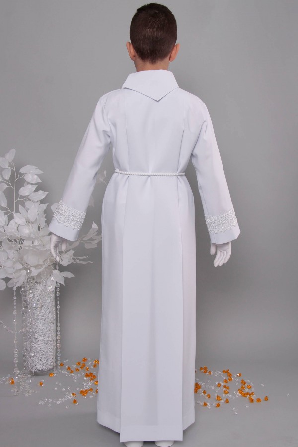 Kommunion albe mit guipure 16/UK-K - obraz 4