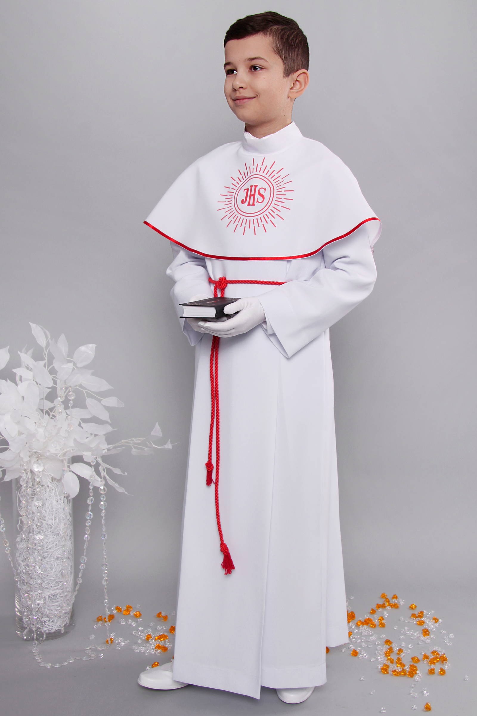 Kommunion albe 8/UK-KK - obraz 1