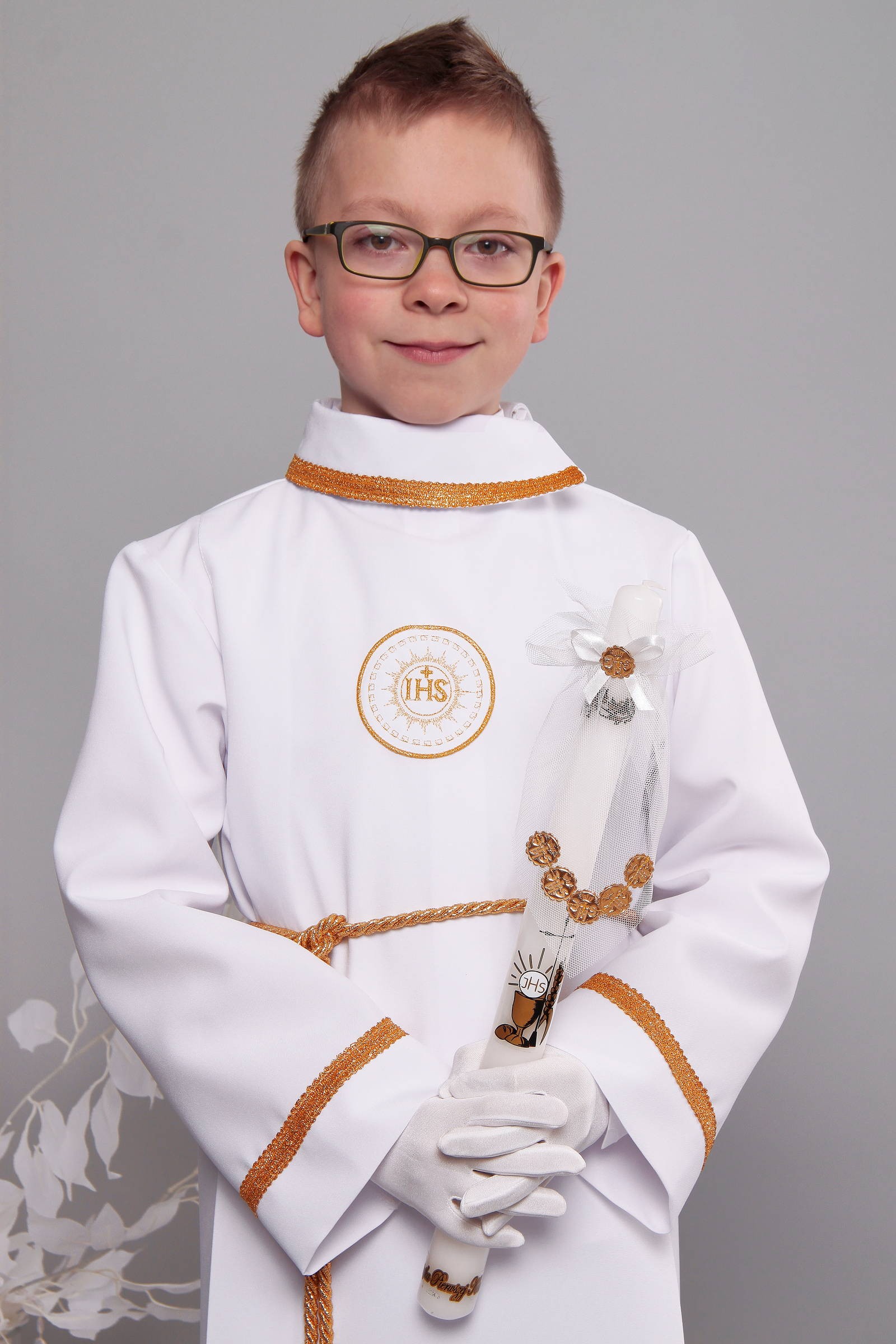 Kommunion albe 11/UK-Z - obraz 0