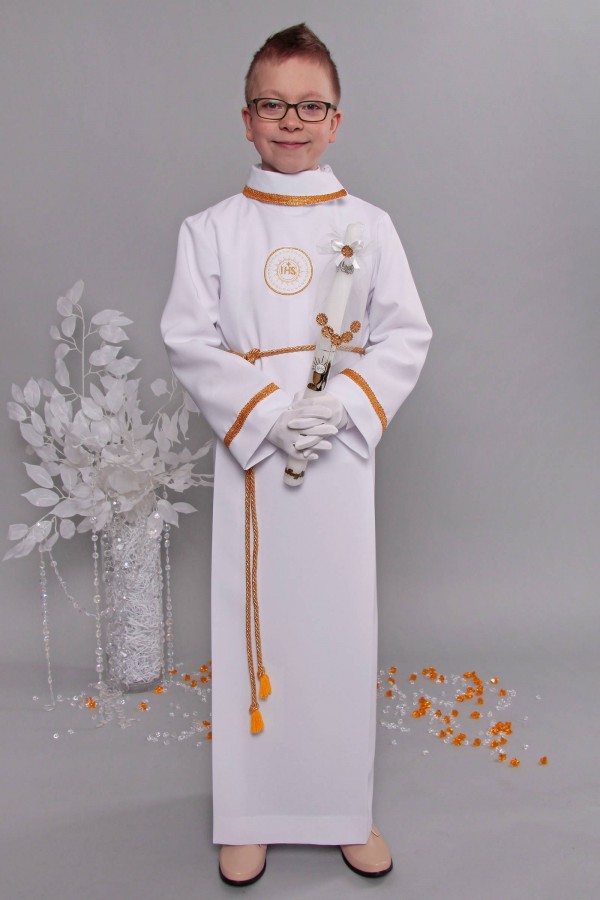 Kommunion albe 11/UK-Z - obraz 2