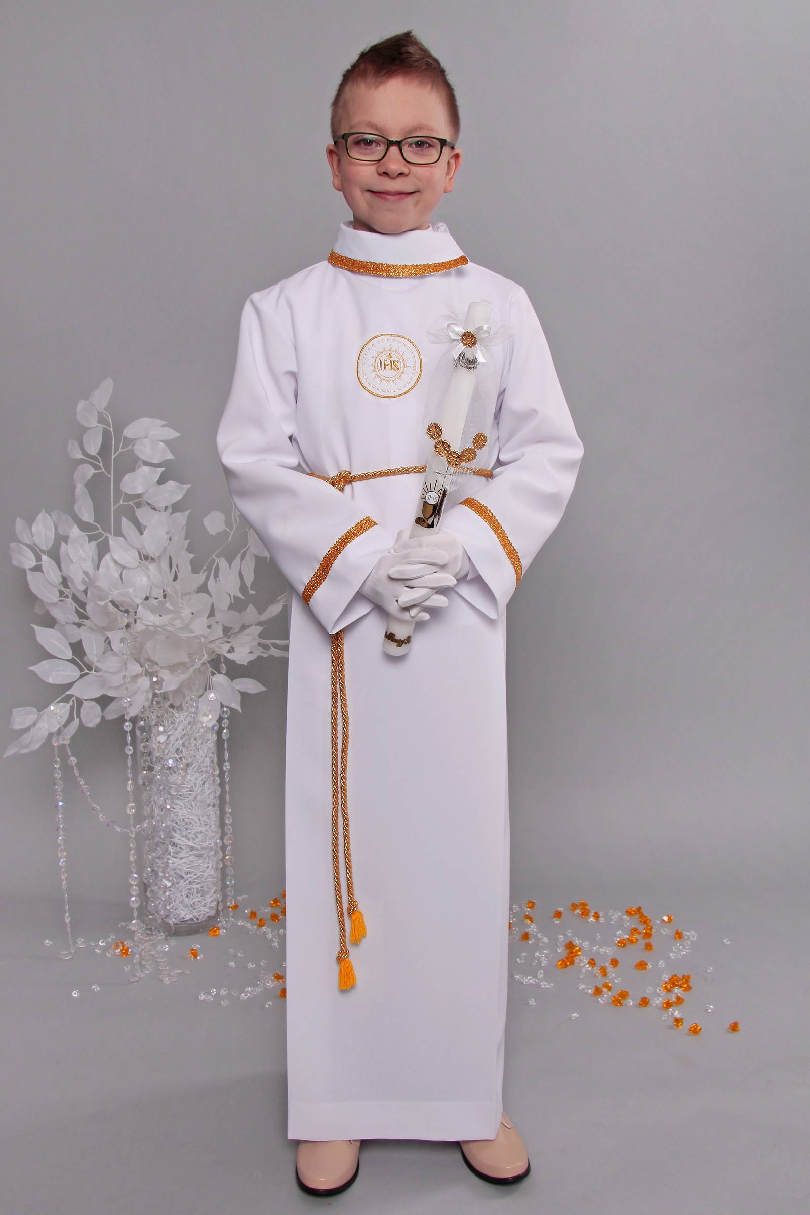 Kommunion albe 11/UK-Z - obraz 2