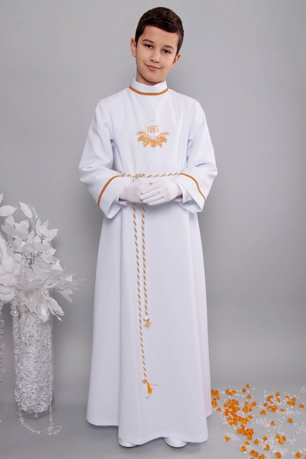 Kommunion albe 10/UK-R - obraz 1