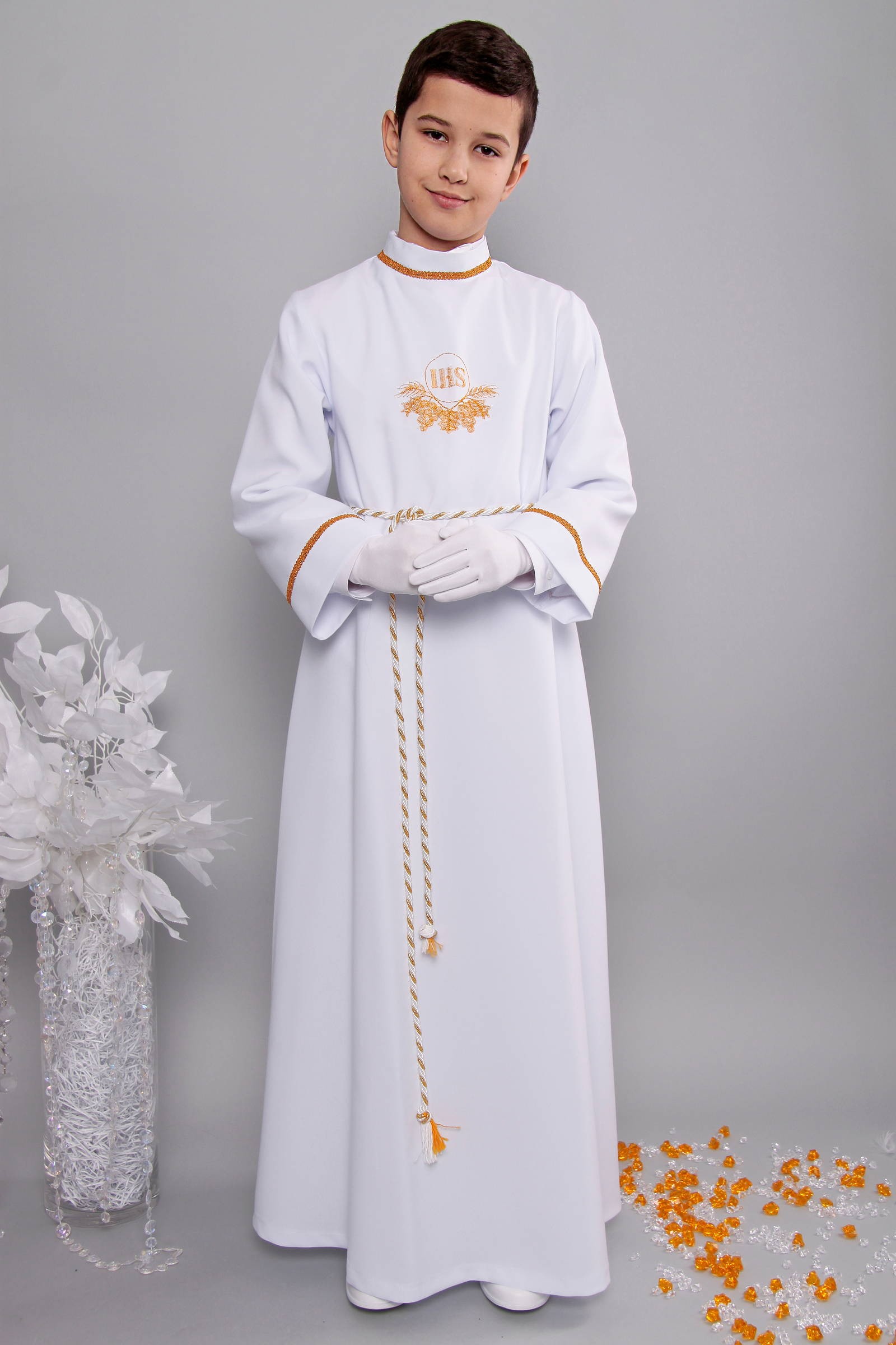 Kommunion albe 10/UK-R - obraz 1