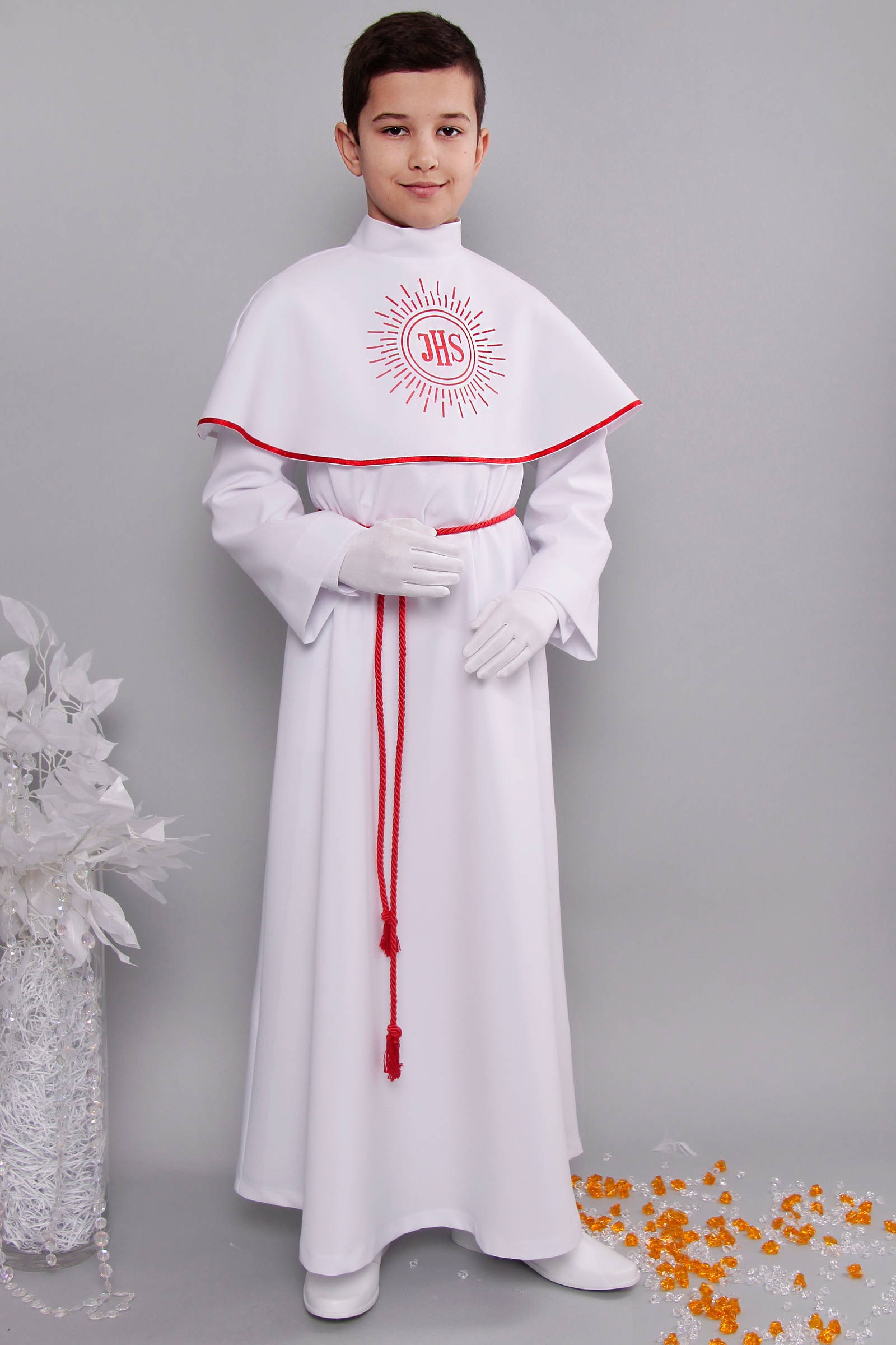 Kommunion albe 8/UK-R - obraz 1