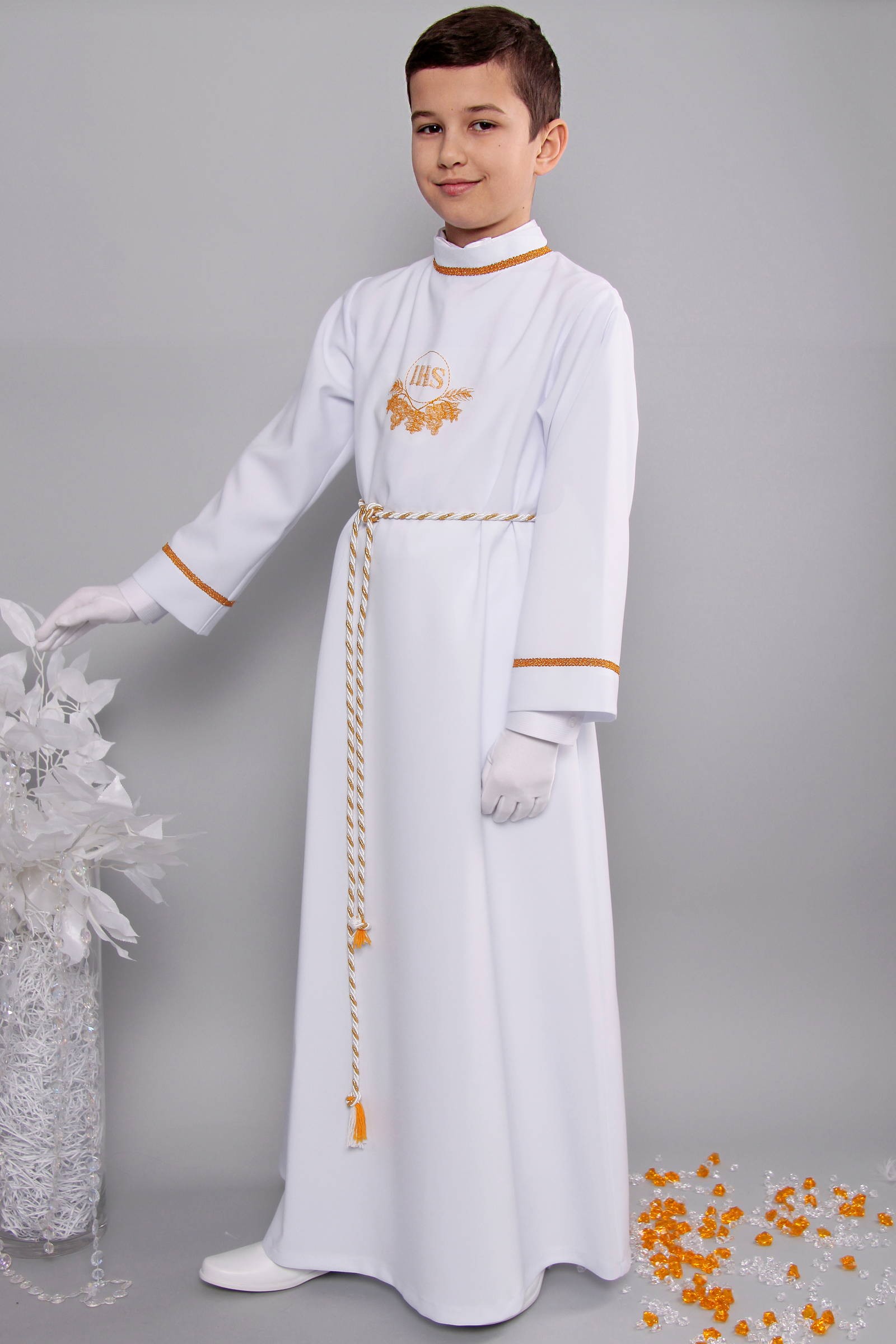 Kommunion albe 10/UK-R - obraz 2