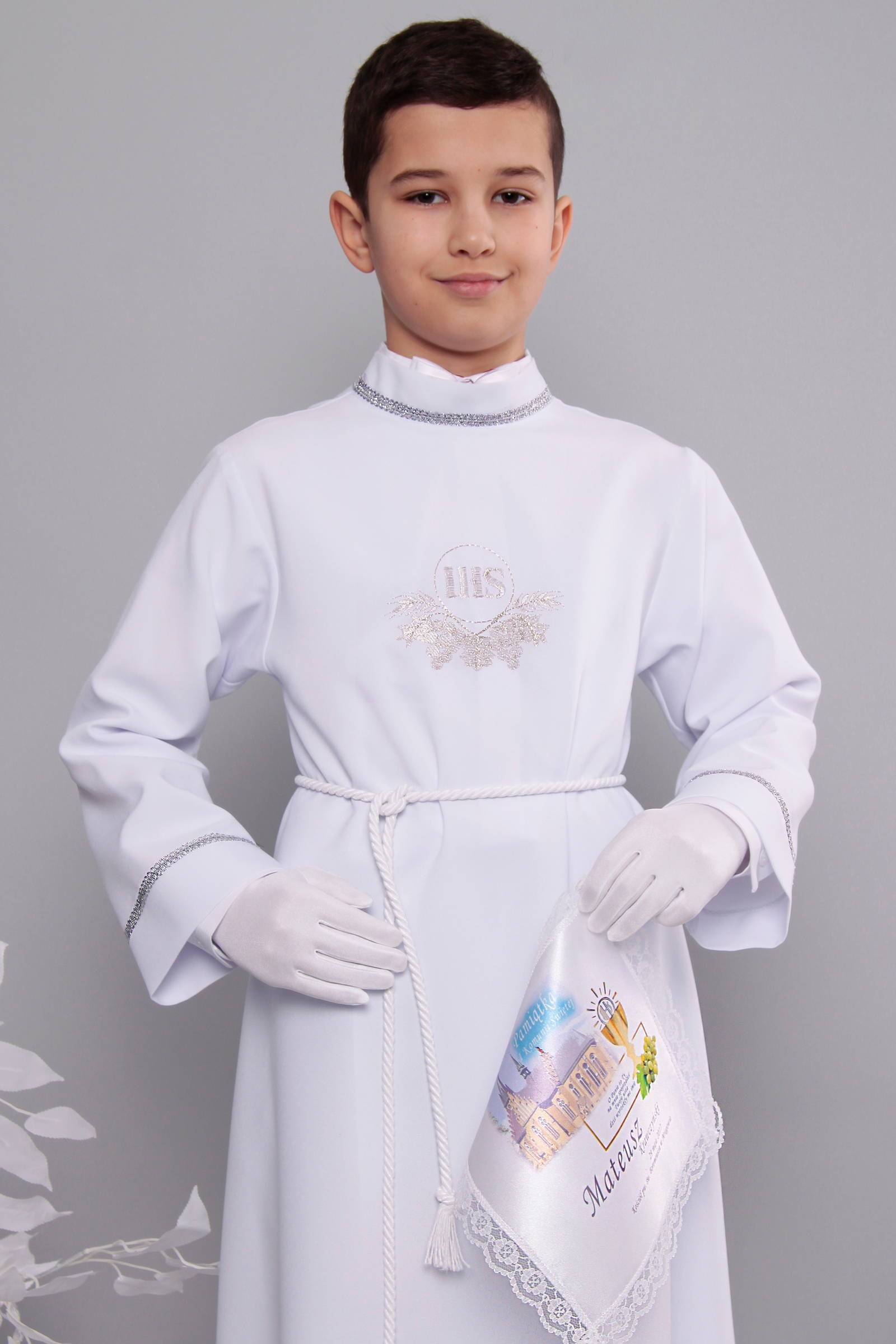 Kommunion albe 11/UK-R - obraz 1