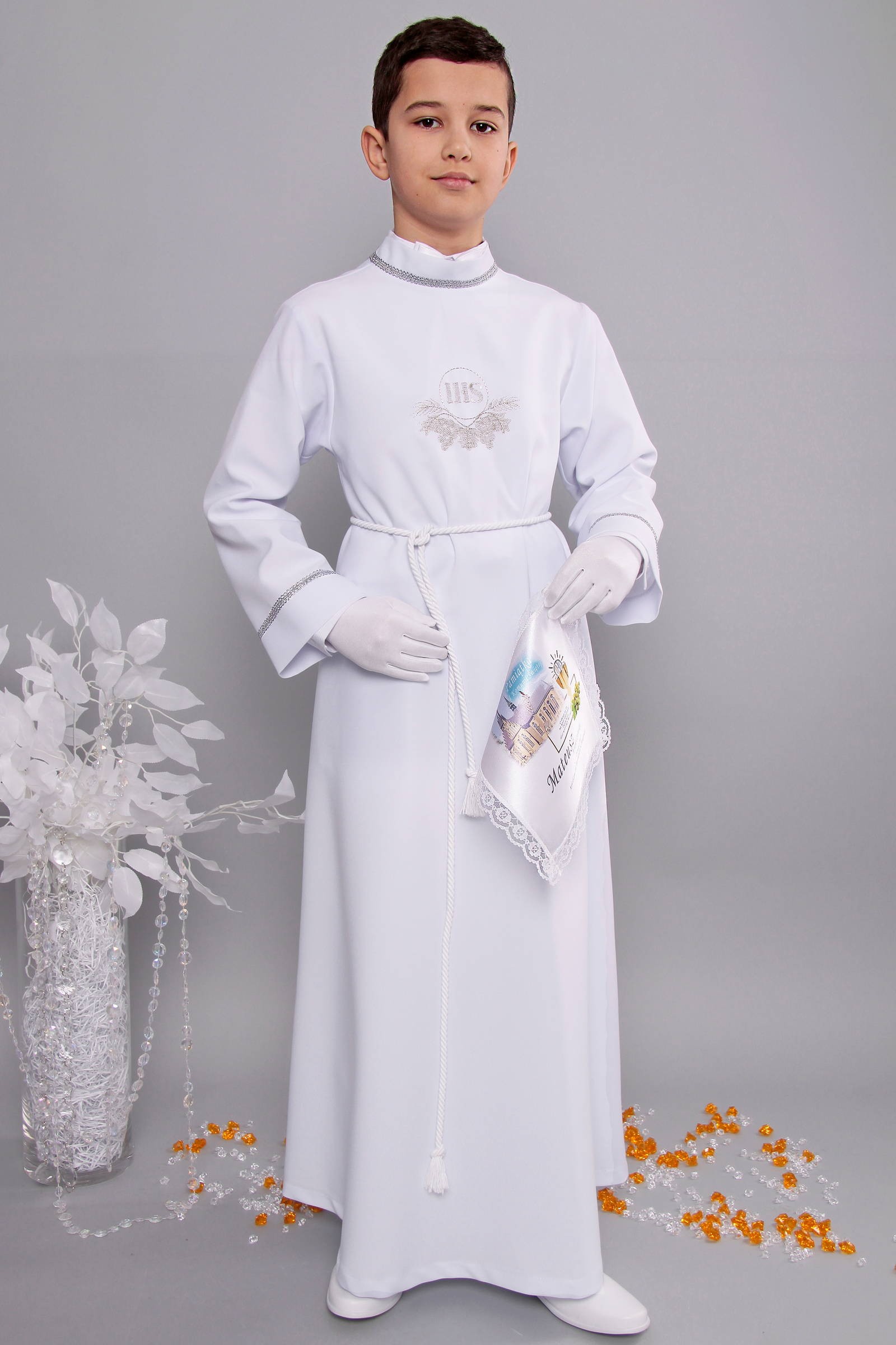 Kommunion albe 11/UK-R - obraz 2