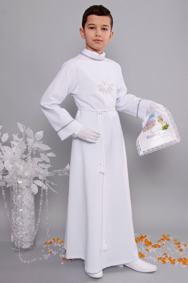 Kommunion albe 11/UK-R - obraz 3