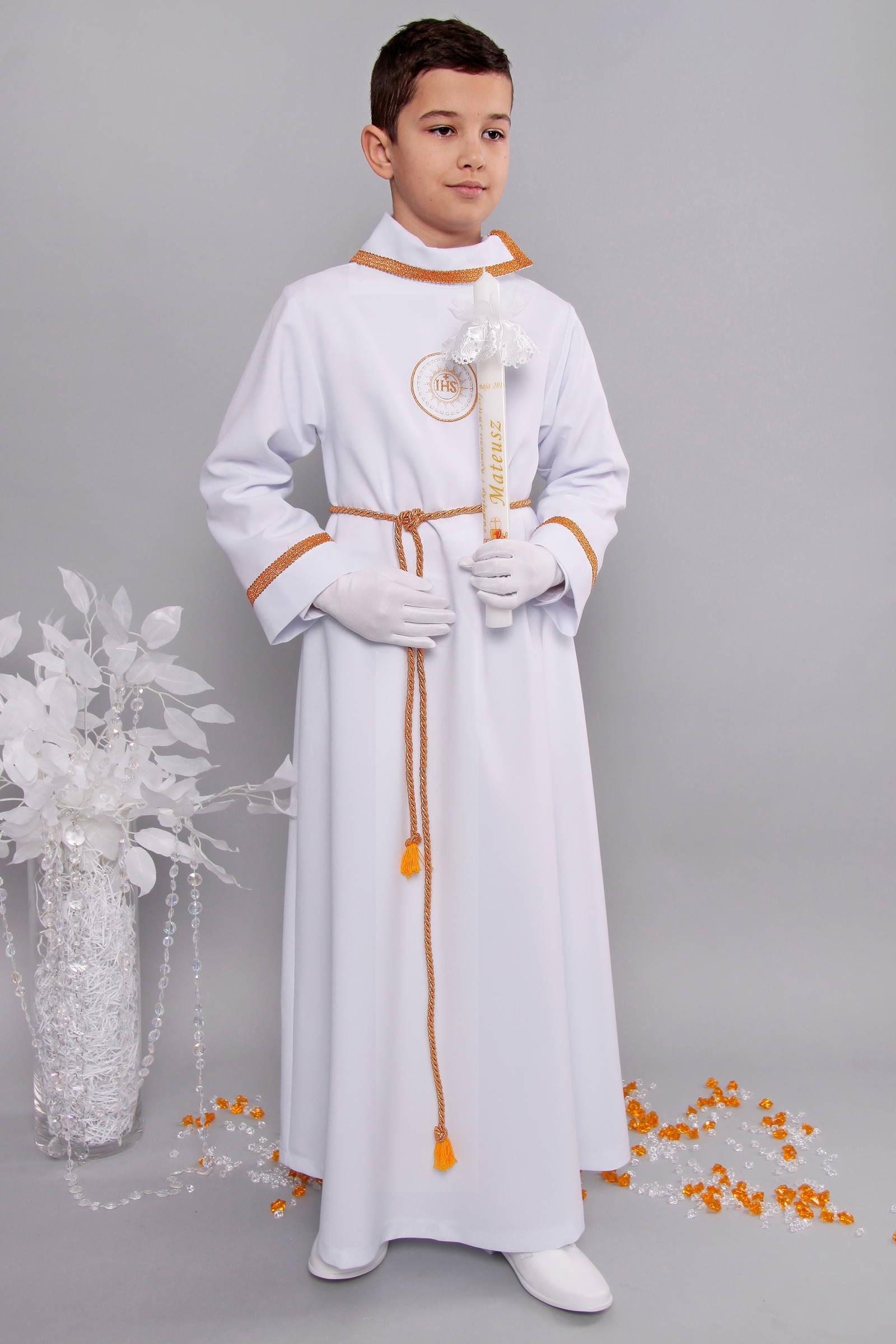 Kommunion albe 16/UK-R - obraz 3