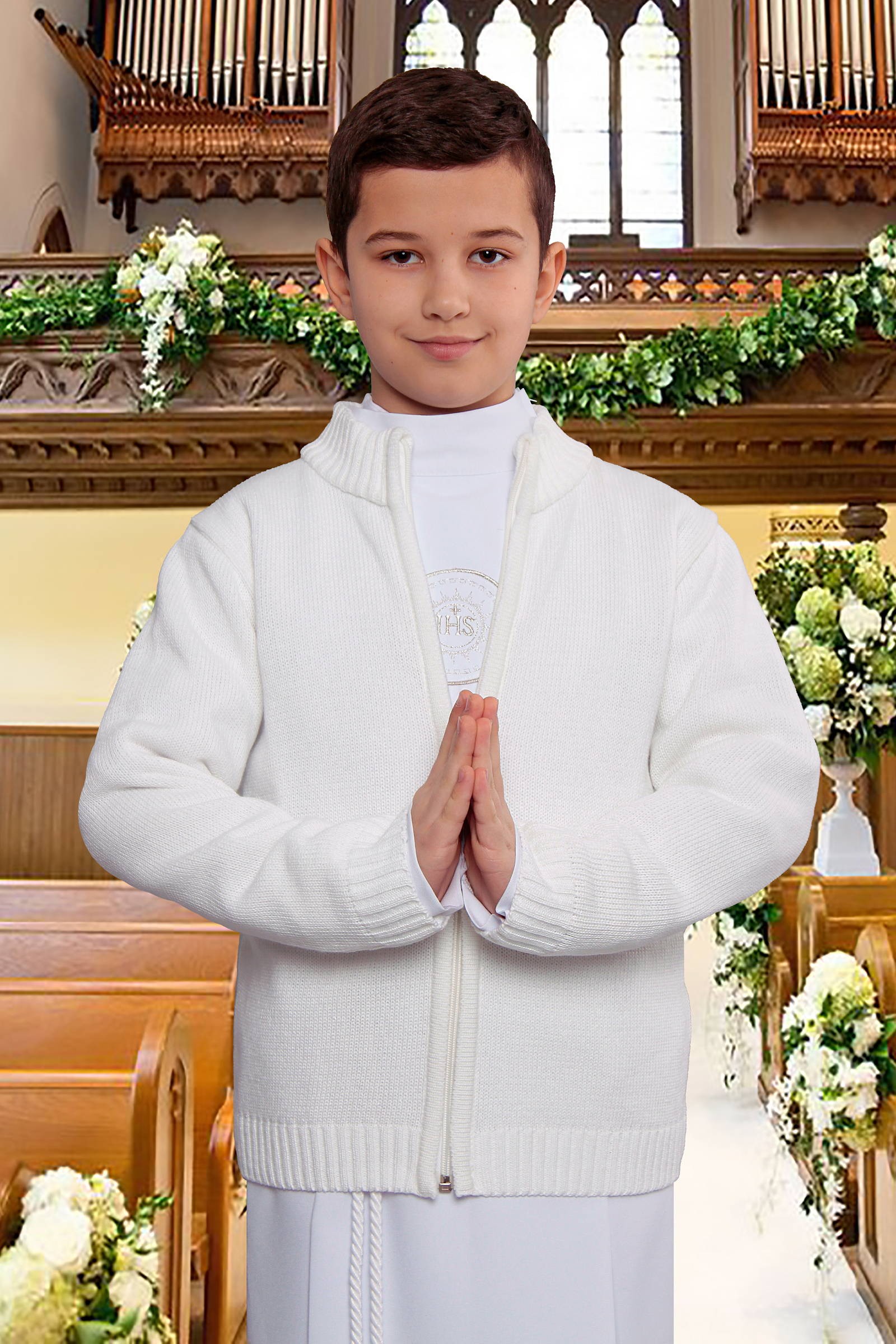 Kommunion-Pullover UK-SW/z - obraz 0