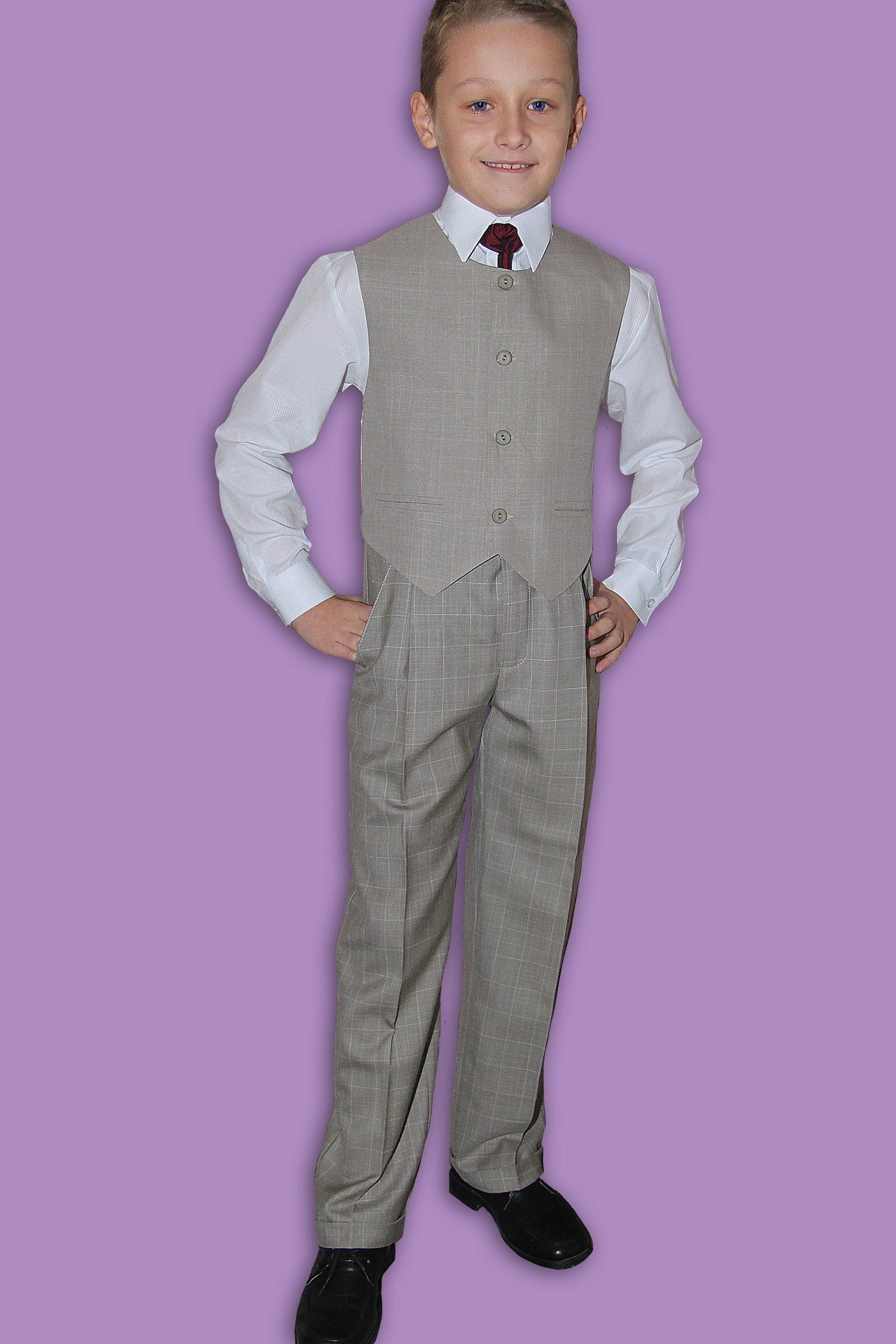 Kommunionanzug UK-GR/6 cappuccino - obraz 0