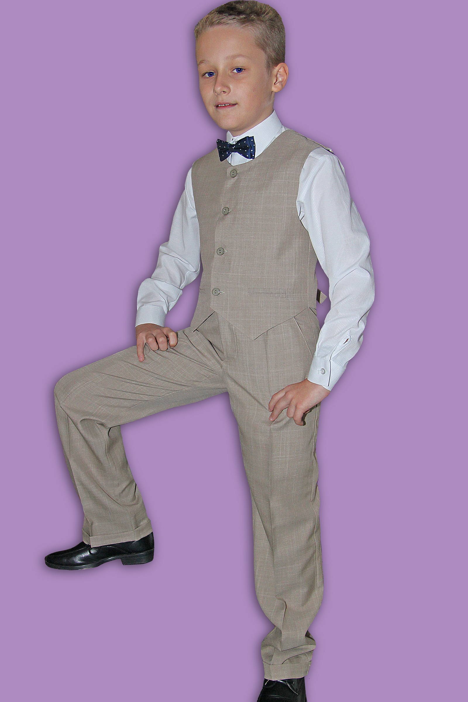 Kommunionanzug UK-GR/7 cappuccino - obraz 0