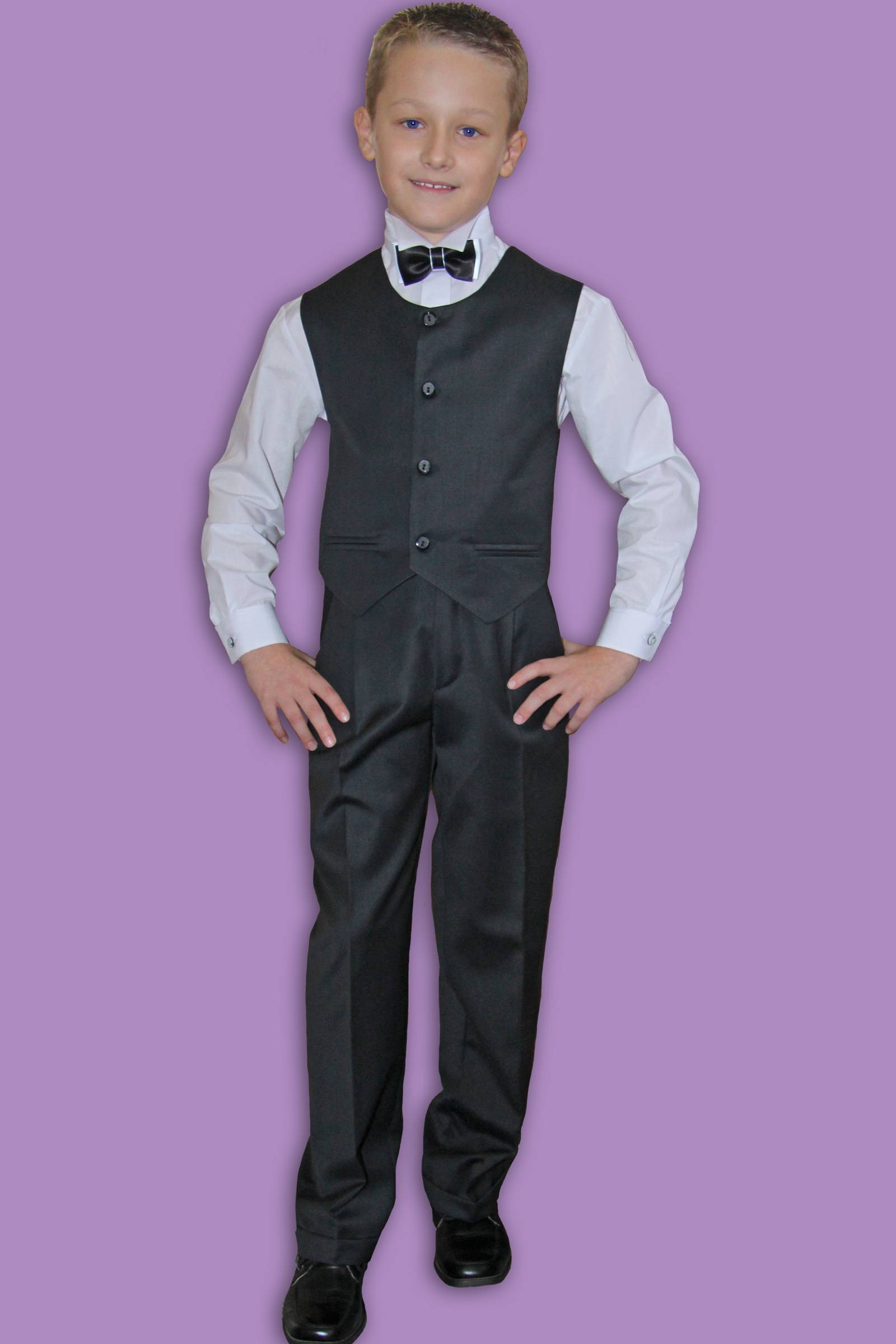 Kommunionanzug UK-GR/10 schwarz - obraz 0