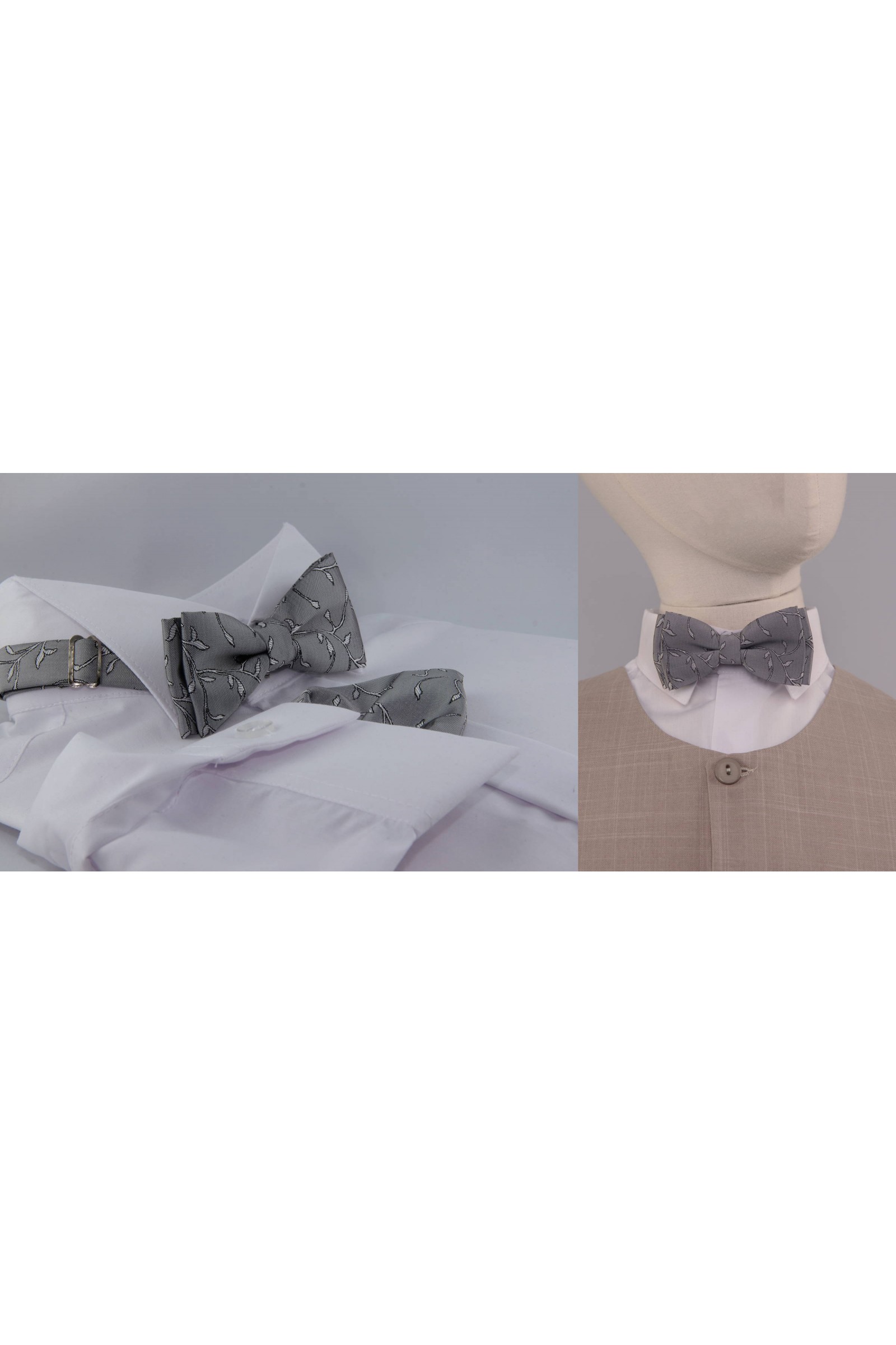 Kommunionsfliege UK-MGR graphit - obraz 2