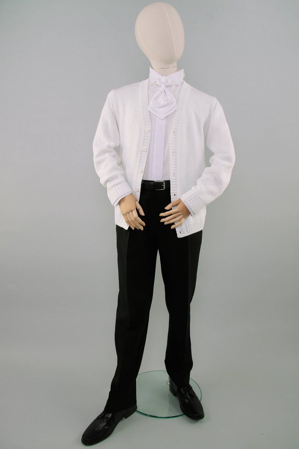 Kommunionsfliege UK-MKb-weiß - obraz 1