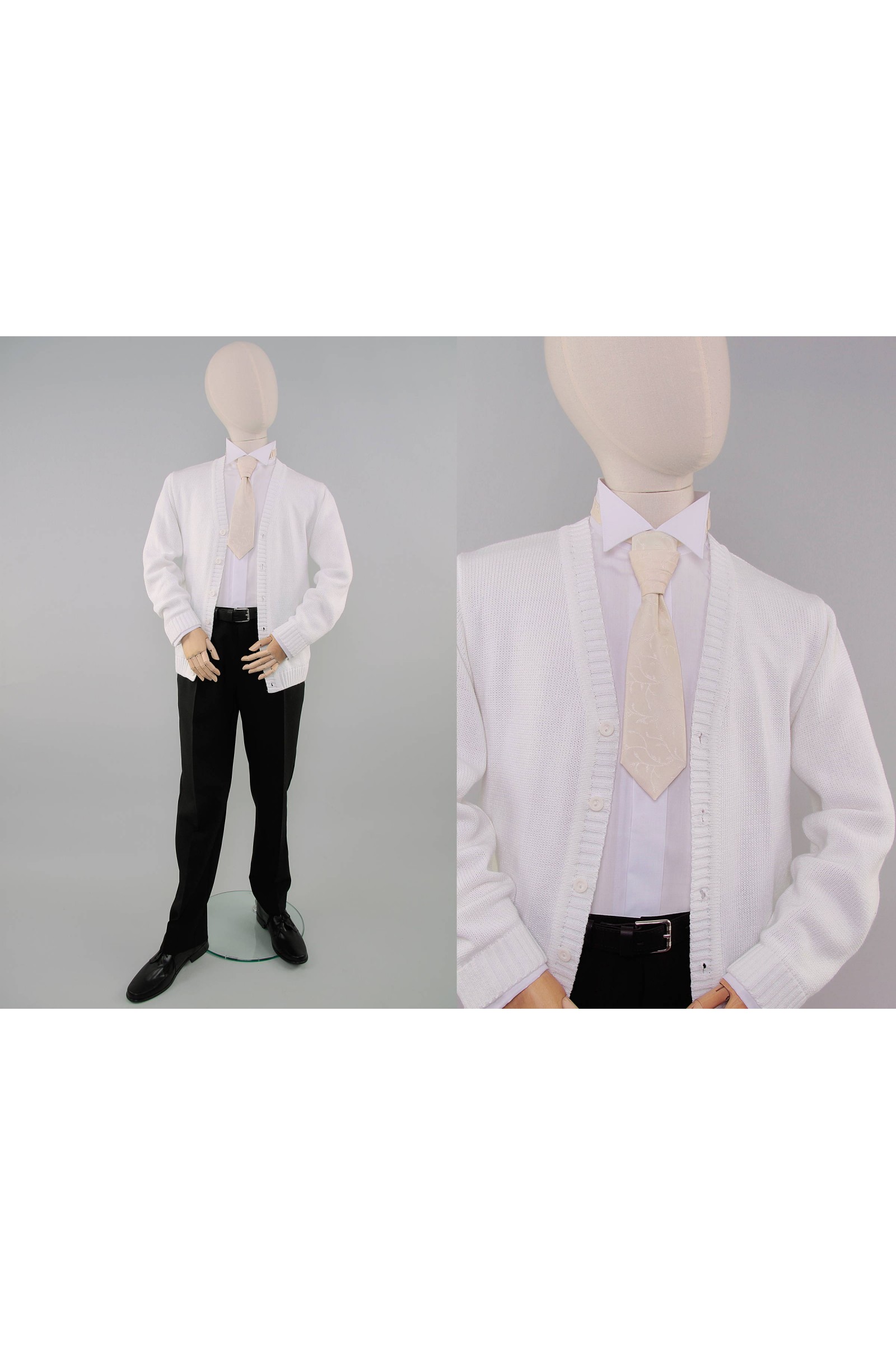 Kommunionkrawatte UK-KRw Vanille - obraz 2