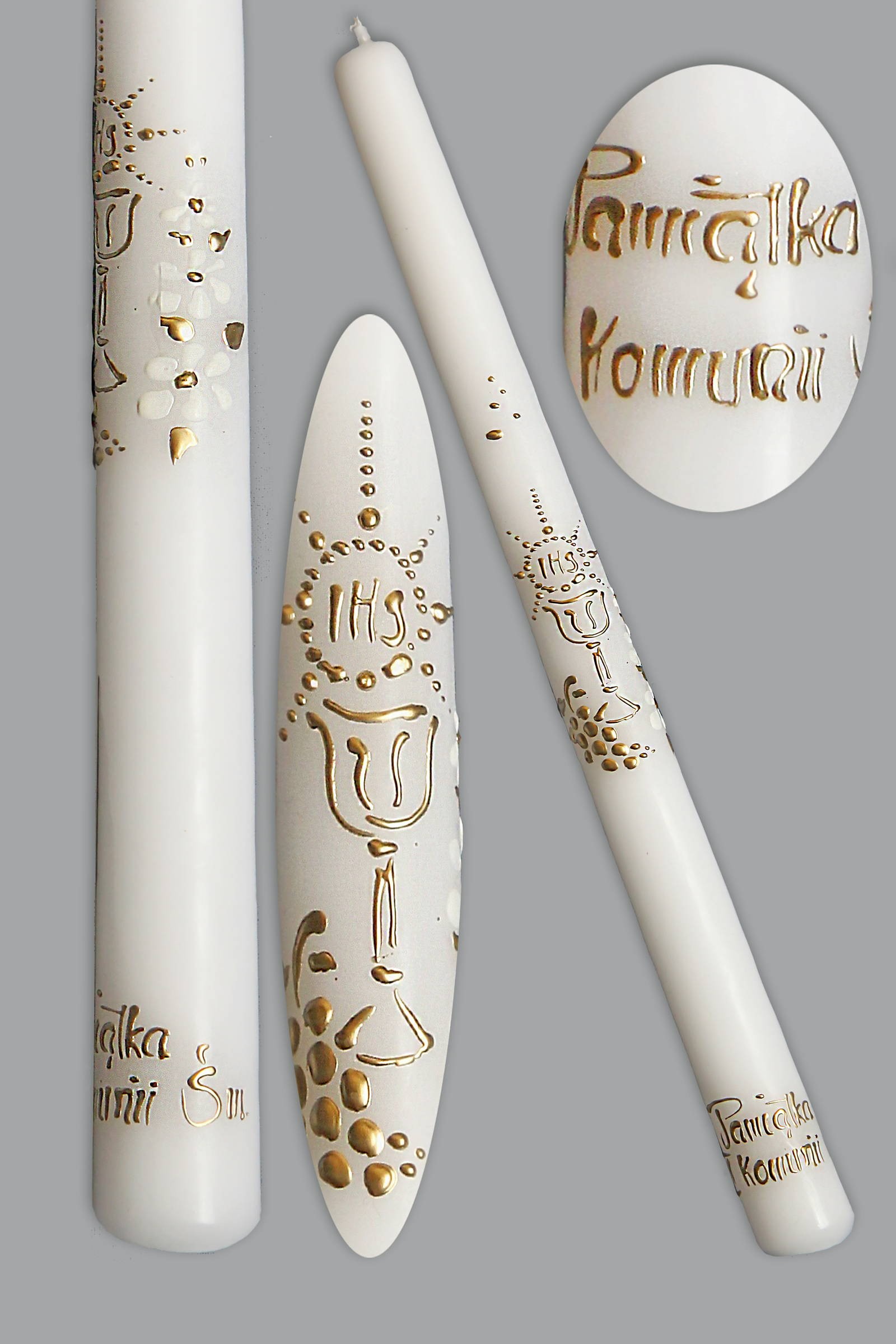 Kommunionkerze UK-SW-KR2 - obraz 0