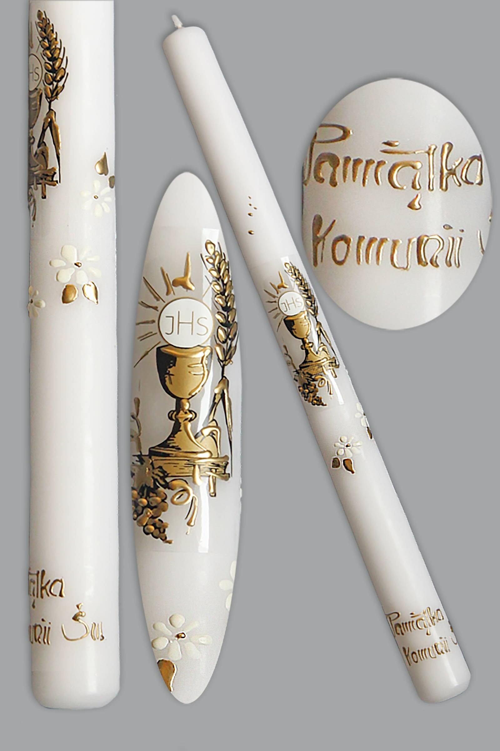 Kommunionkerze UK-SW-KR11 - obraz 0