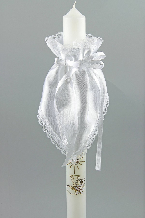 Kommunionhaube klassisch UK-Op1a - obraz 0