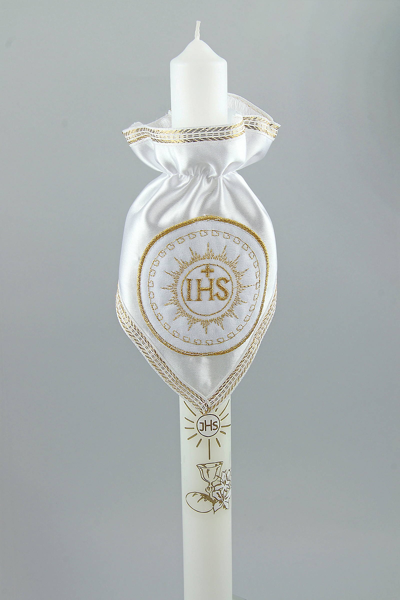 Kommunionhaube klassisch UK-Op1c - obraz 1