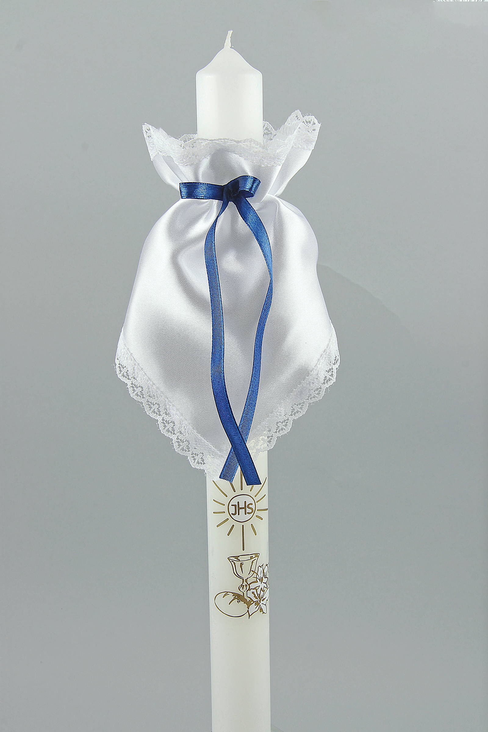 Kommunionhaube klassisch UK-Op1f - obraz 1