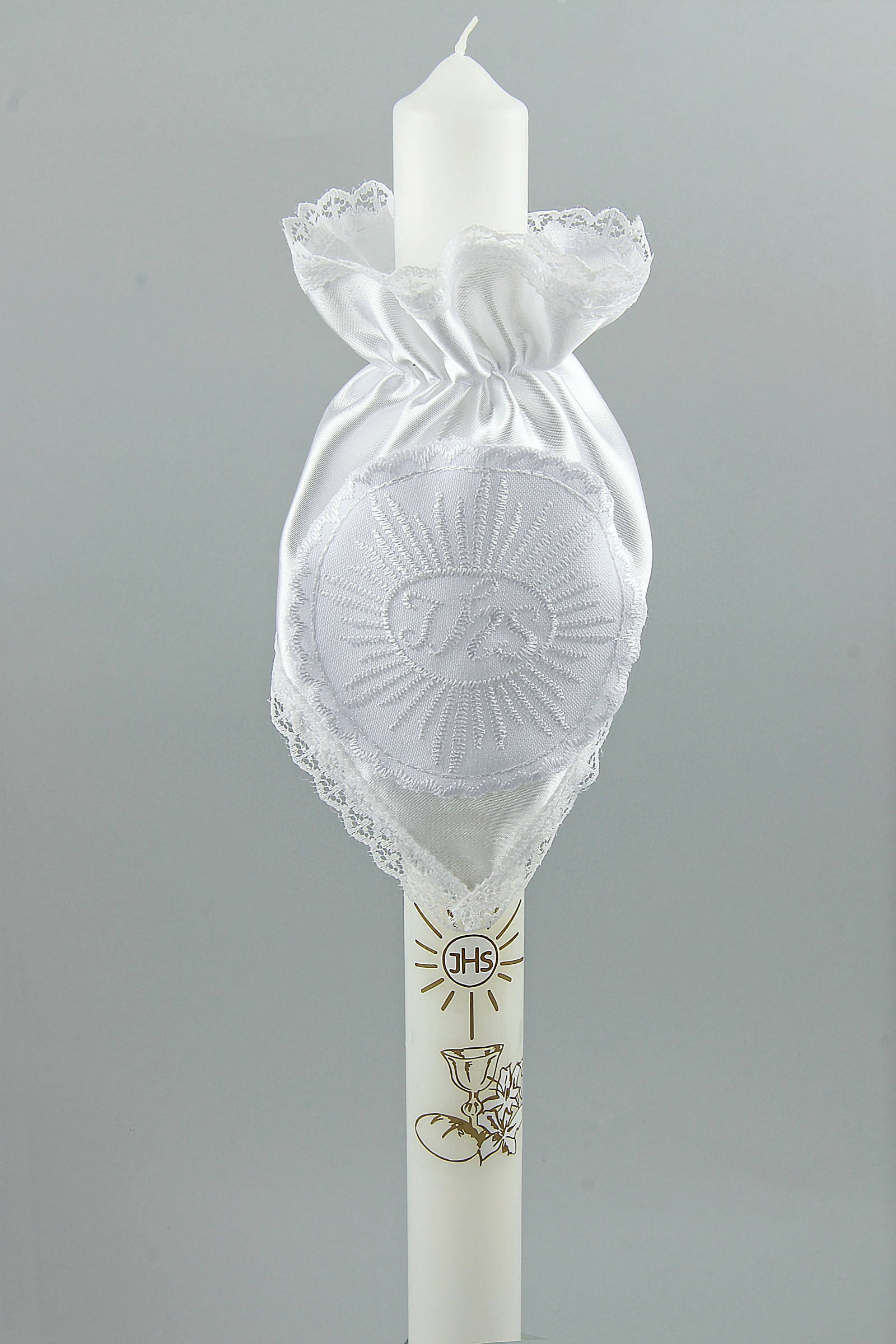 Kommunionhaube klassisch UK-Op1d - obraz 1