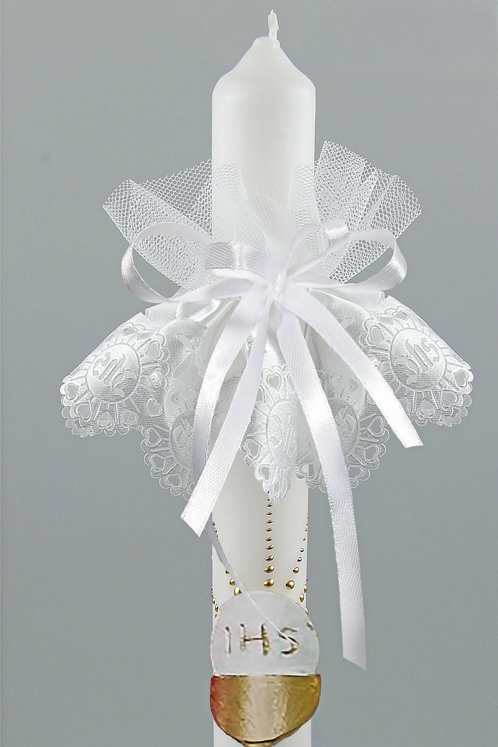 Kommunionhaube klassisch UK-Op2a - obraz 0