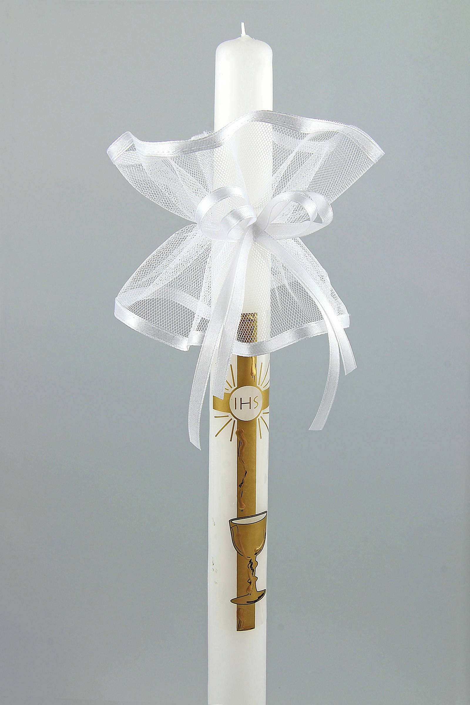 Kommunionhaube klassisch UK-Op3d - obraz 1