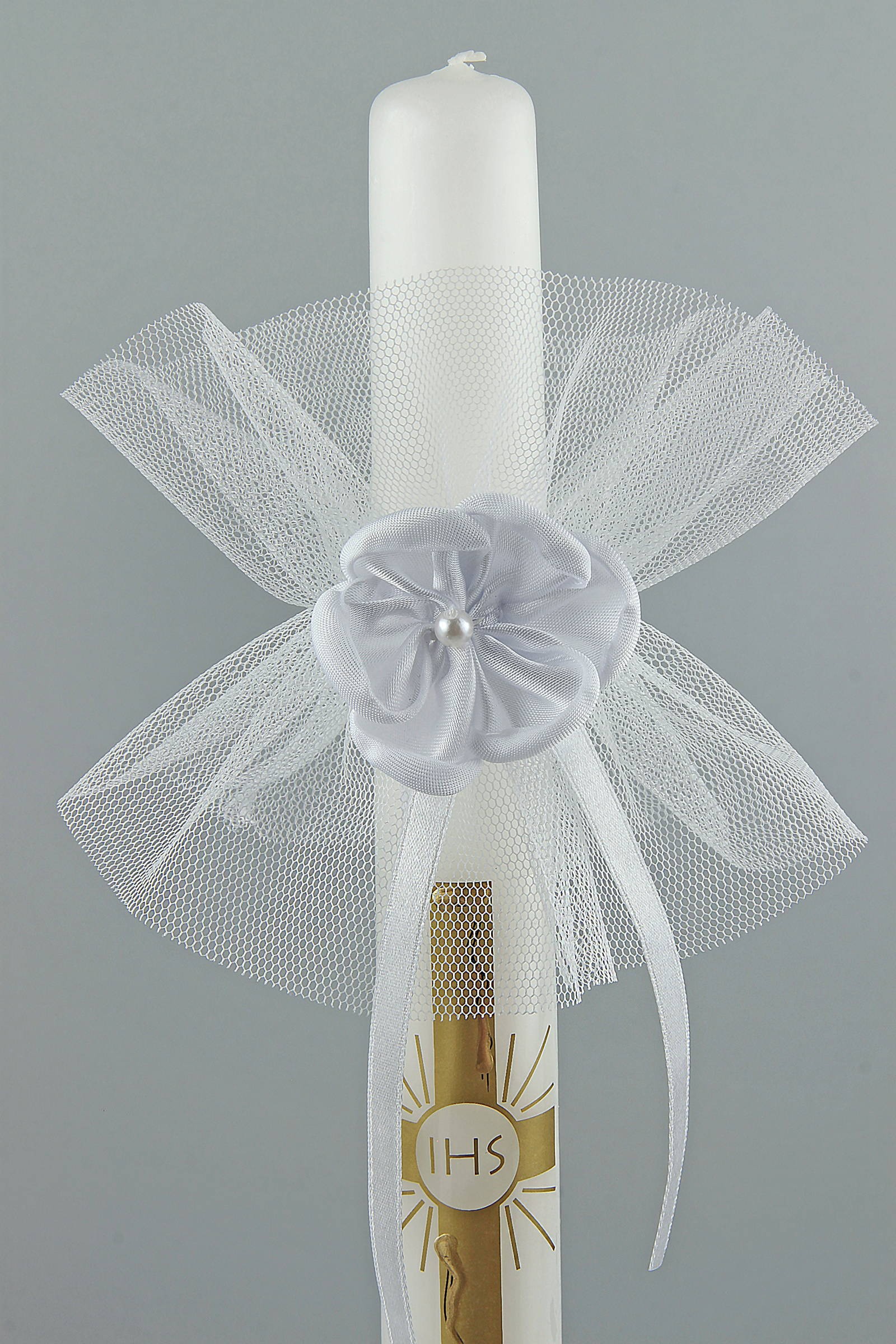 Kommunionhaube klassisch UK-Op3a - obraz 0