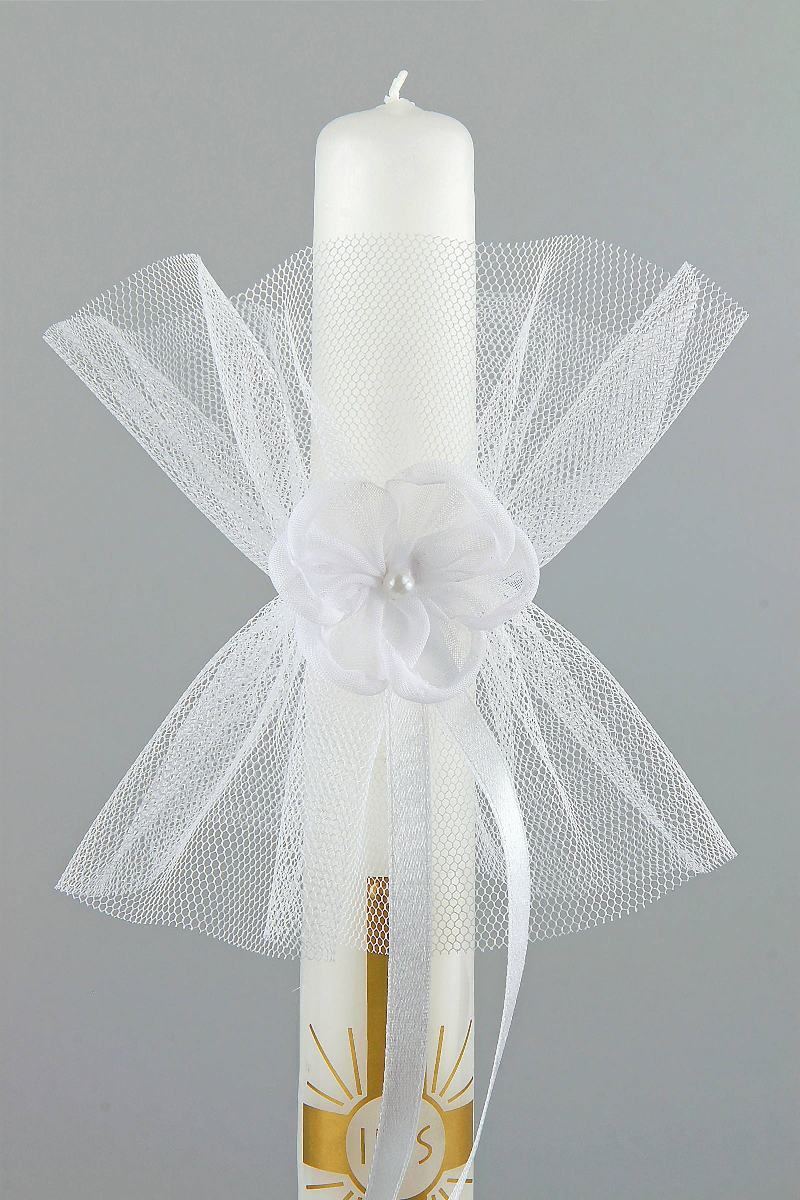 Kommunionhaube klassisch UK-Op3b - obraz 0