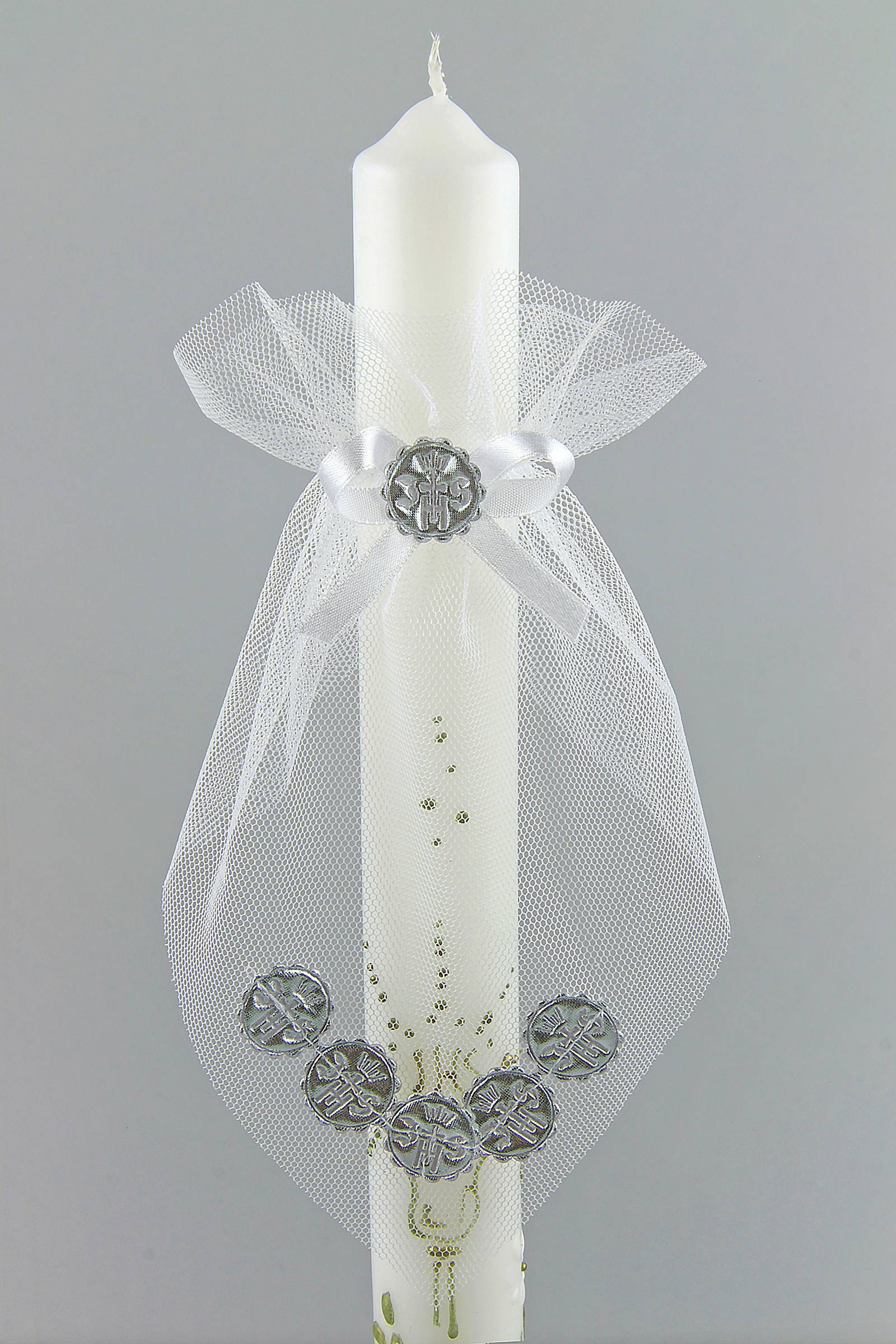 Kommunionhaube klassisch UK-Op4c - obraz 0