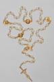Kommunion-Rosenkranz - Perle aus Gold UK-PZ - obraz 1