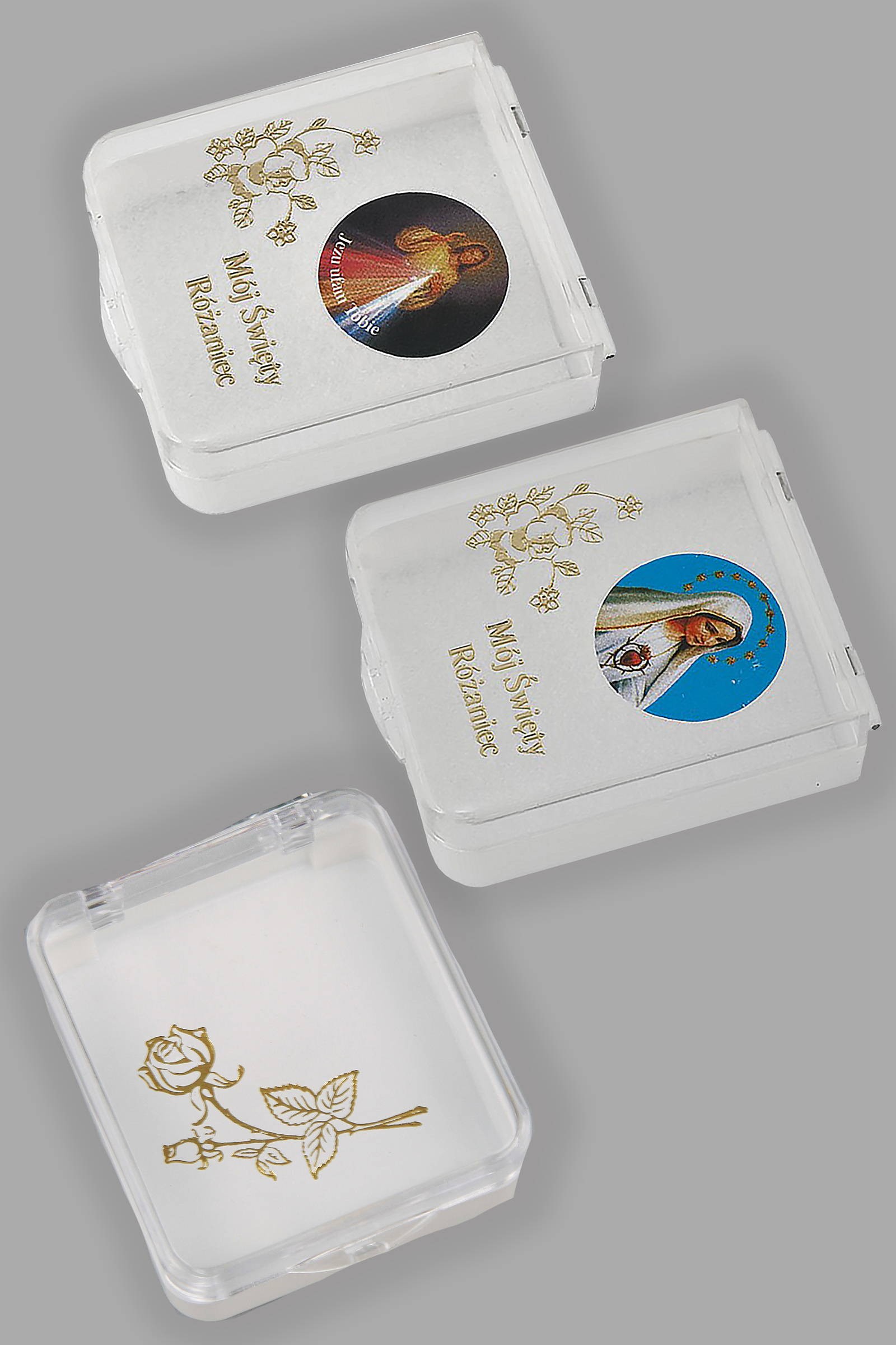 Kommunion-Rosenkranz-Box UK-Pd/b - obraz 0