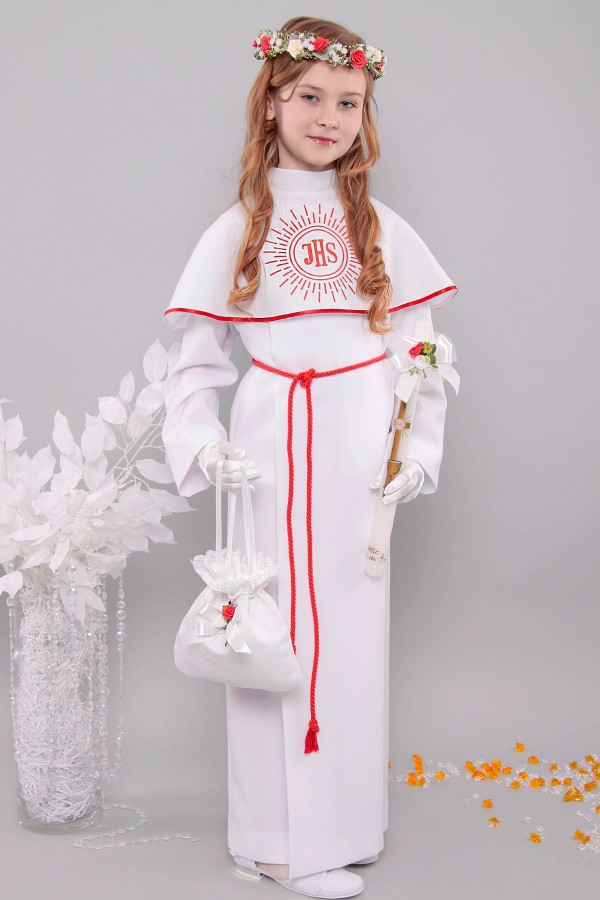 Kommunion albe 8/UK-KK - obraz 2