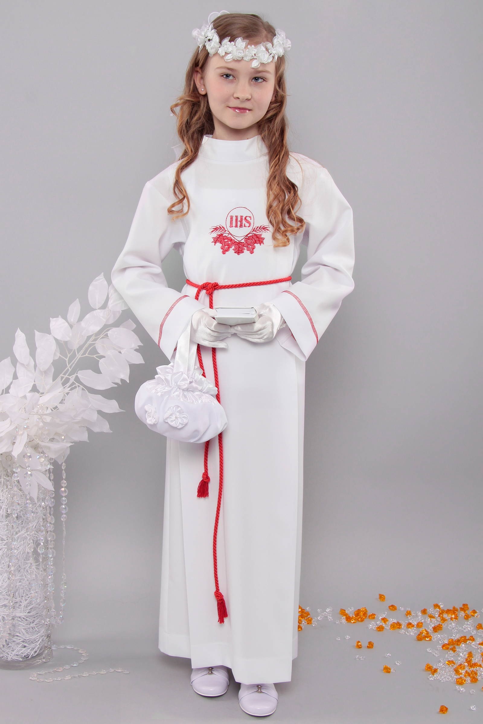 Kommunion albe 6/UK-Z - obraz 1