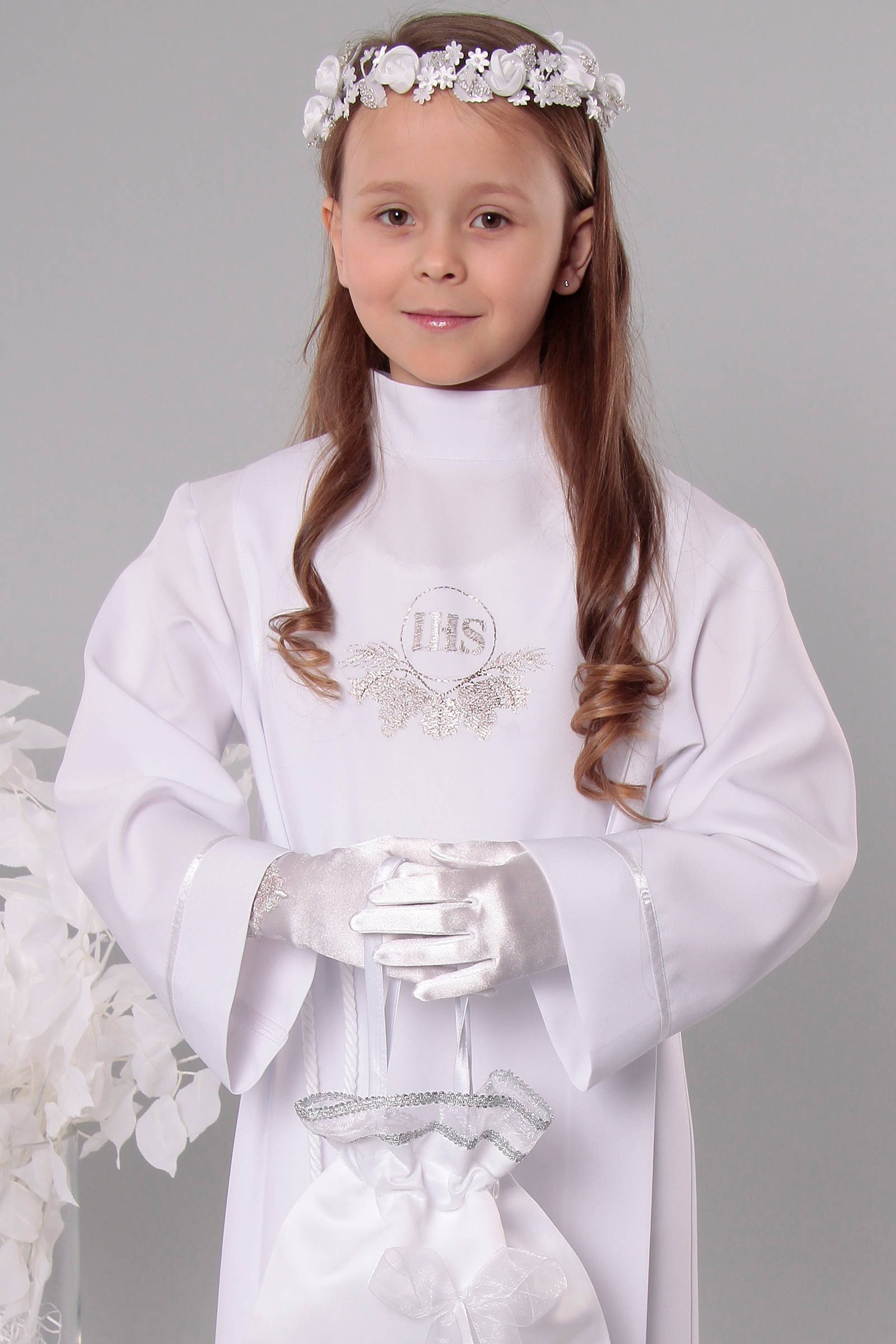 Kommunion albe 12/UK-Z - obraz 0