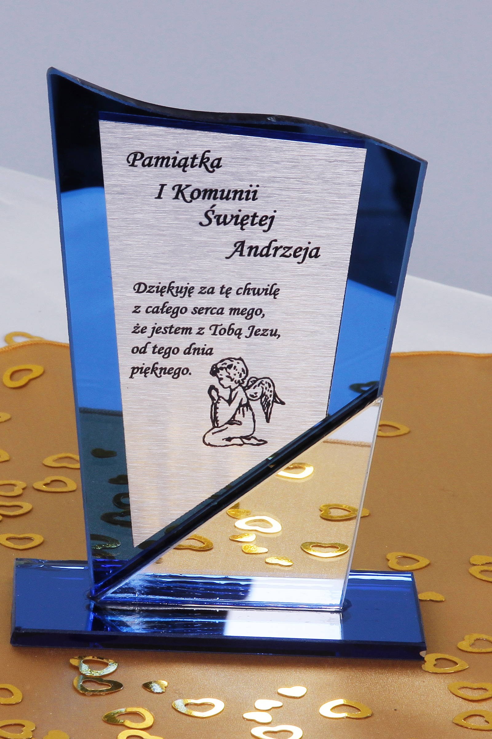 Kommunionssouvenir - Silberne Statuette Nr. 2 - obraz 0