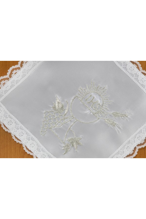 Besticktes Kommunion-Taschentuch UK-CH11 - obraz 2