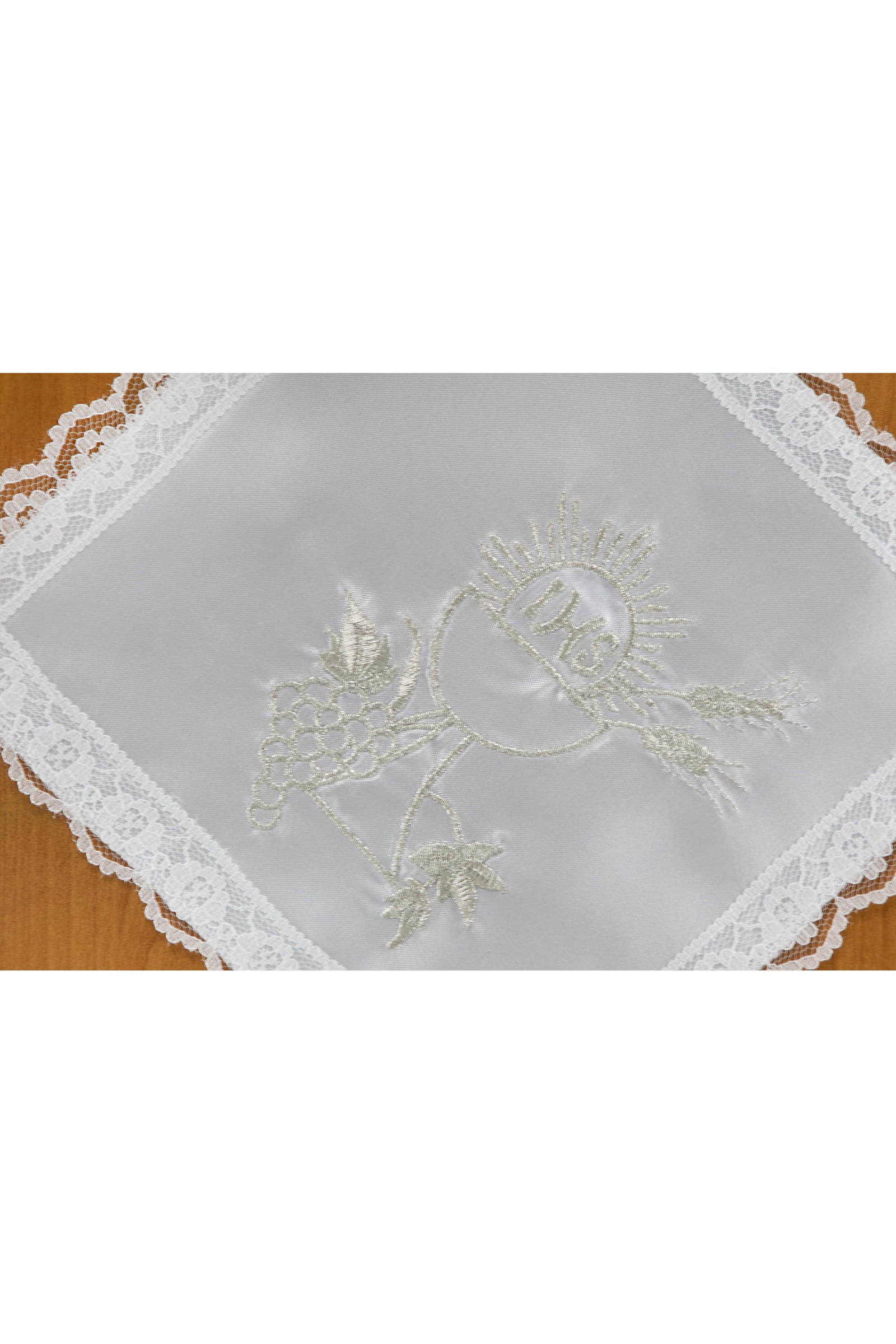 Besticktes Kommunion-Taschentuch UK-CH11 - obraz 2