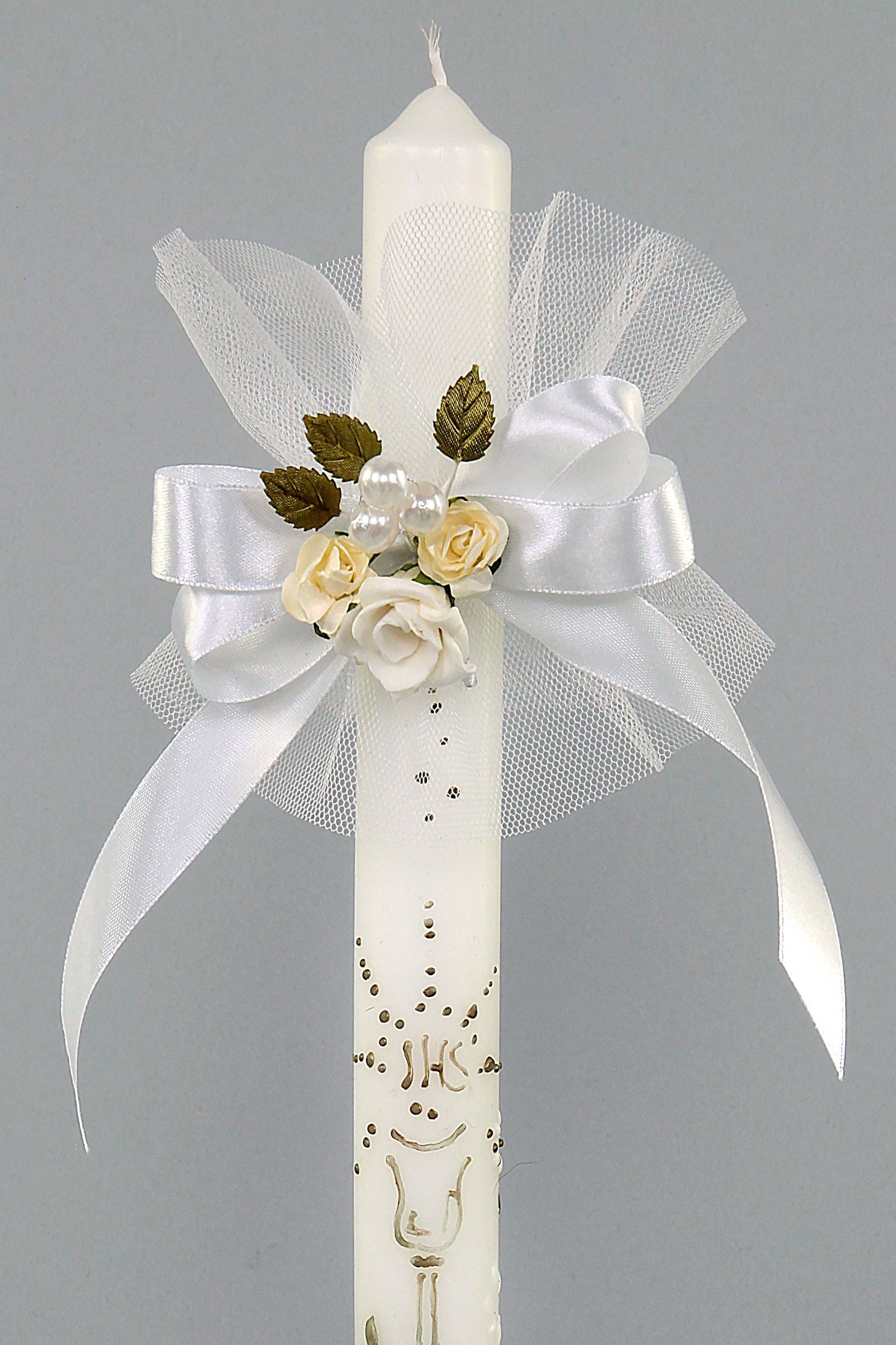 Kommunionshimmel mit Blumenstrauß UK-Op12 - obraz 0