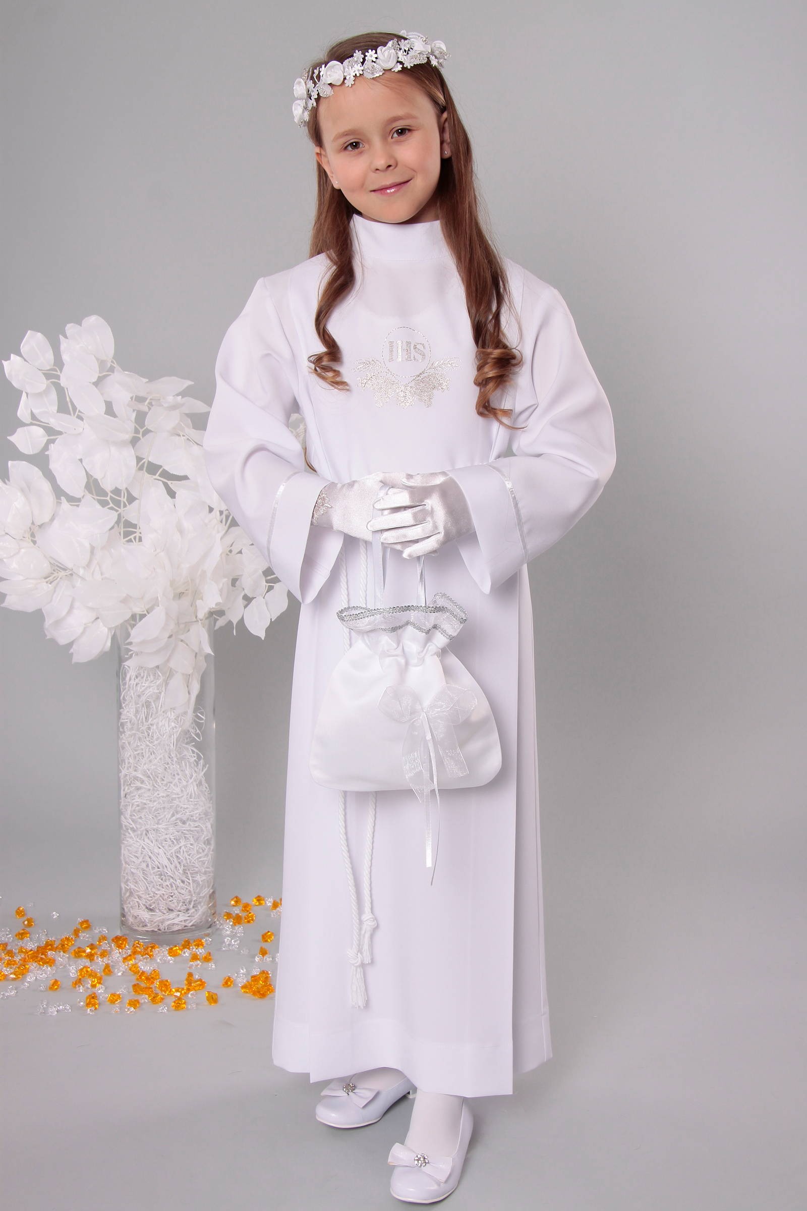 Kommunion albe 12/UK-Z - obraz 2