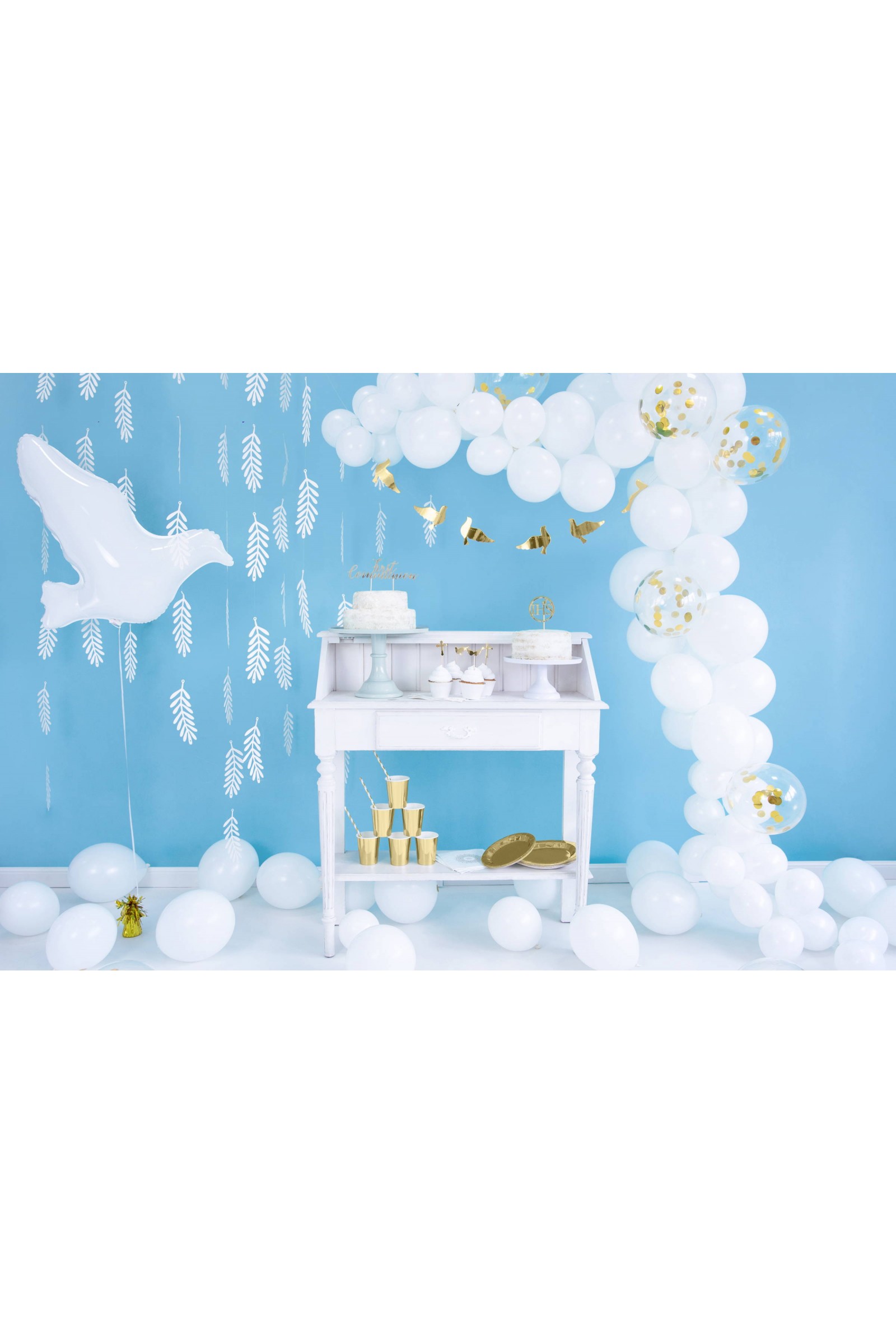 Kommunion Ballon - Taube - obraz 0