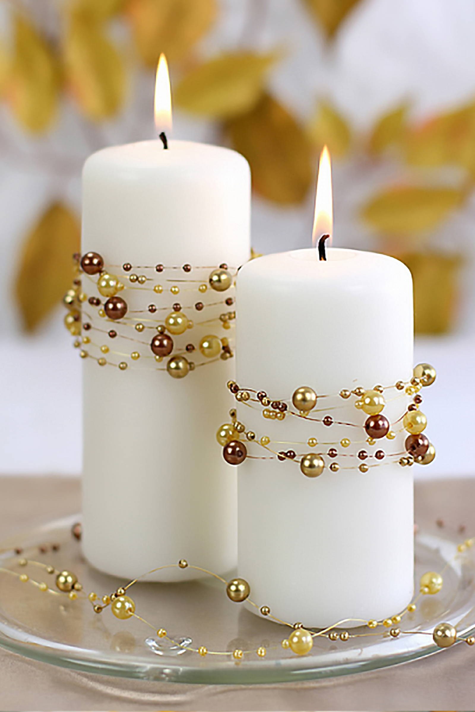 Goldperle in Kommunionsgirlande - obraz 0